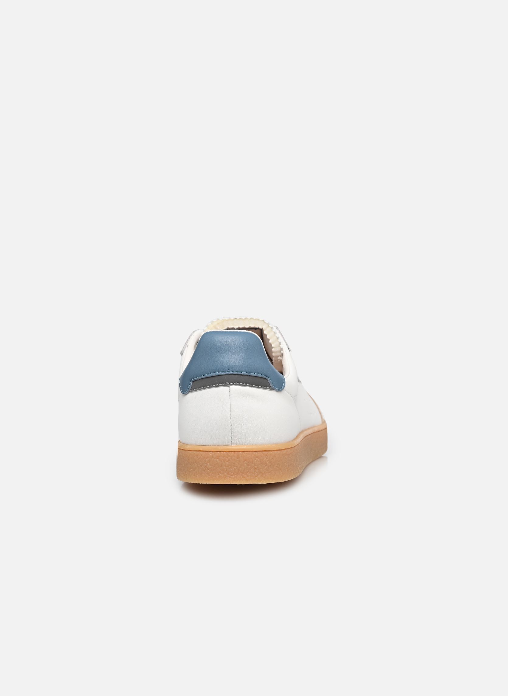 Sneakers LUMBO LEATHER SUEDE M heren wit Faguo Sneakers LUMBO LEATHER SUEDE M heren wit OFF-WHITE/BLUE