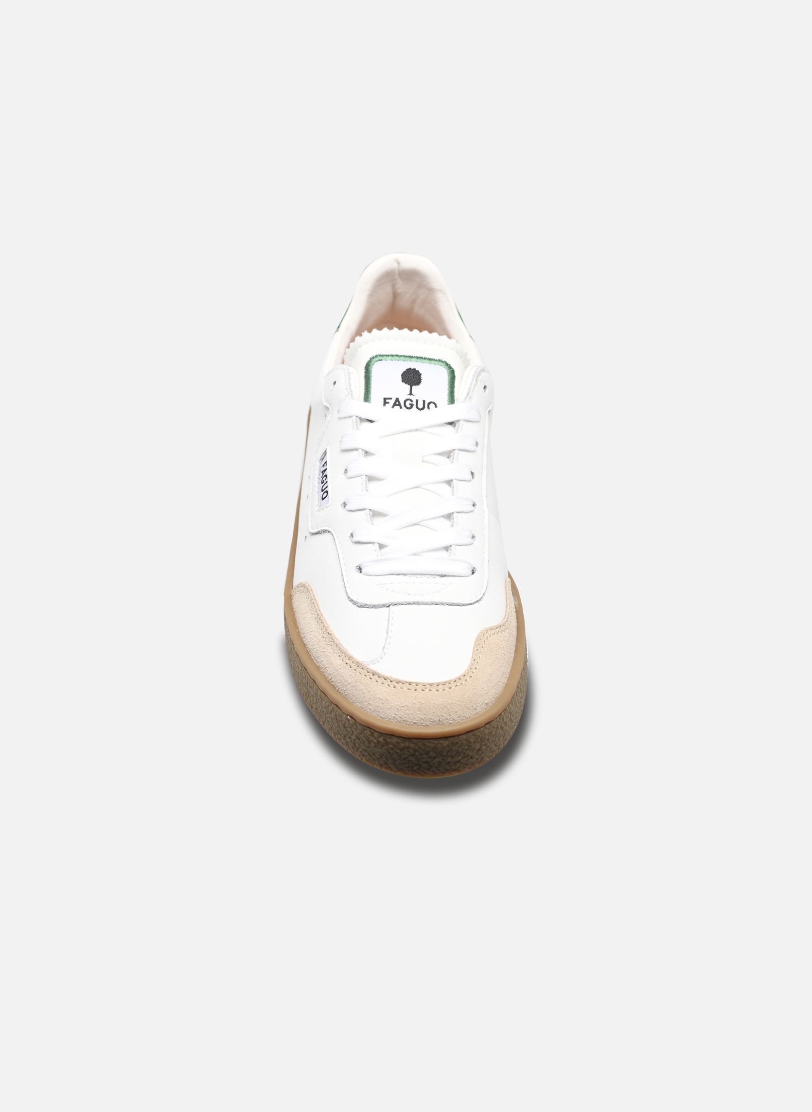 Sneaker LUMBO LEATHER SUEDE weiß Faguo Sneaker LUMBO LEATHER SUEDE weiß WHI82
