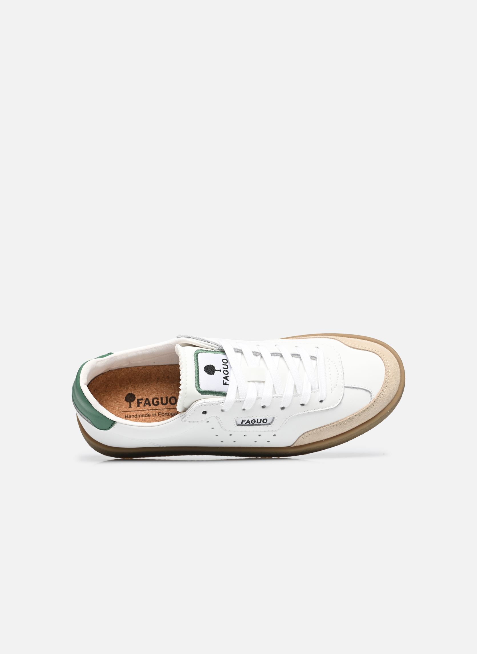 Sneaker LUMBO LEATHER SUEDE weiß Faguo Sneaker LUMBO LEATHER SUEDE weiß WHI82