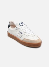 Sneakers LUMBO LEATHER SUEDE dames wit Faguo Sneakers LUMBO LEATHER SUEDE dames wit WHITE/NAVY