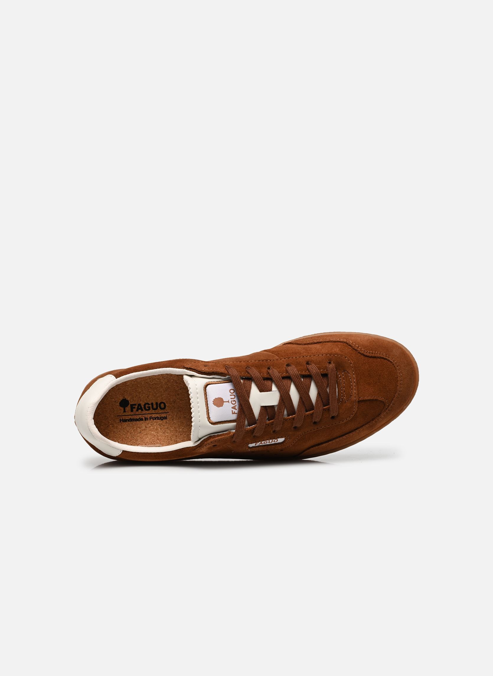 Niedrige Sneaker LUMBO SUEDE M herren braun Faguo Niedrige Sneaker LUMBO SUEDE M herren braun COGNAC