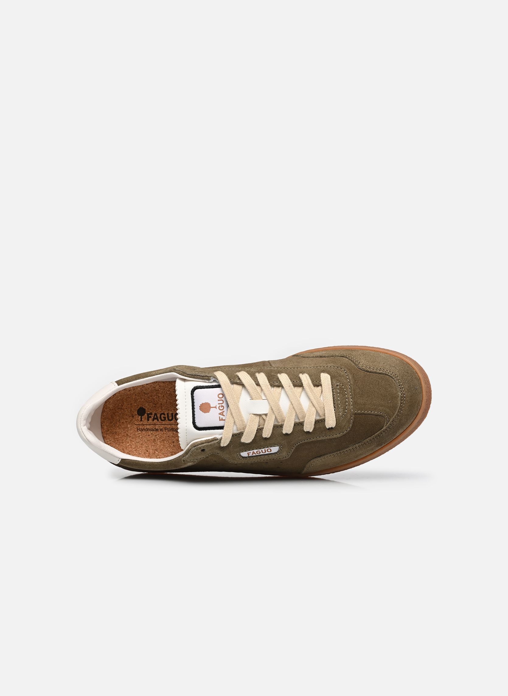 Sneaker LUMBO SUEDE M herren grün Faguo Sneaker LUMBO SUEDE M herren grün Dark Kaki