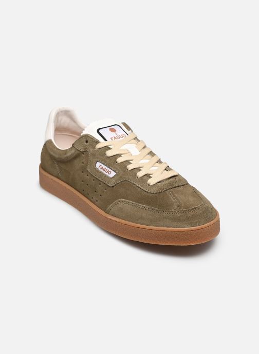 Faguo Baskets LUMBO SUEDE M homme vert