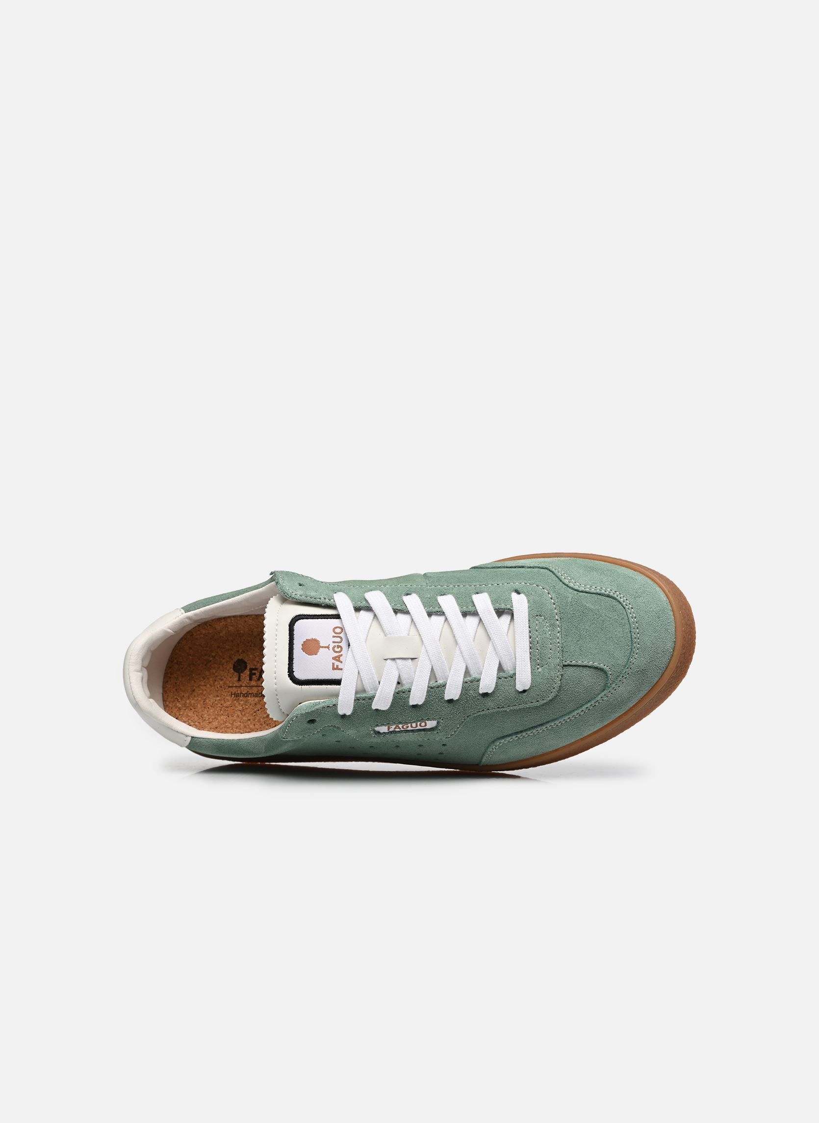 Sneaker LUMBO SUEDE M herren grün Faguo Sneaker LUMBO SUEDE M herren grün Light green