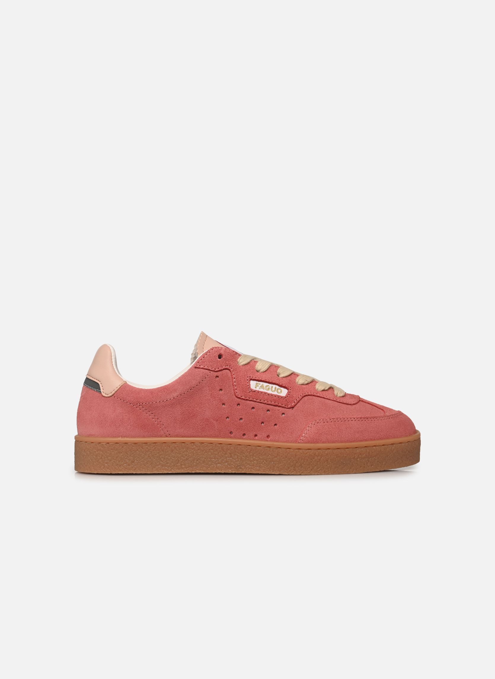 Baskets LUMBO SUEDE W femme rose Faguo Baskets LUMBO SUEDE W femme rose Pink