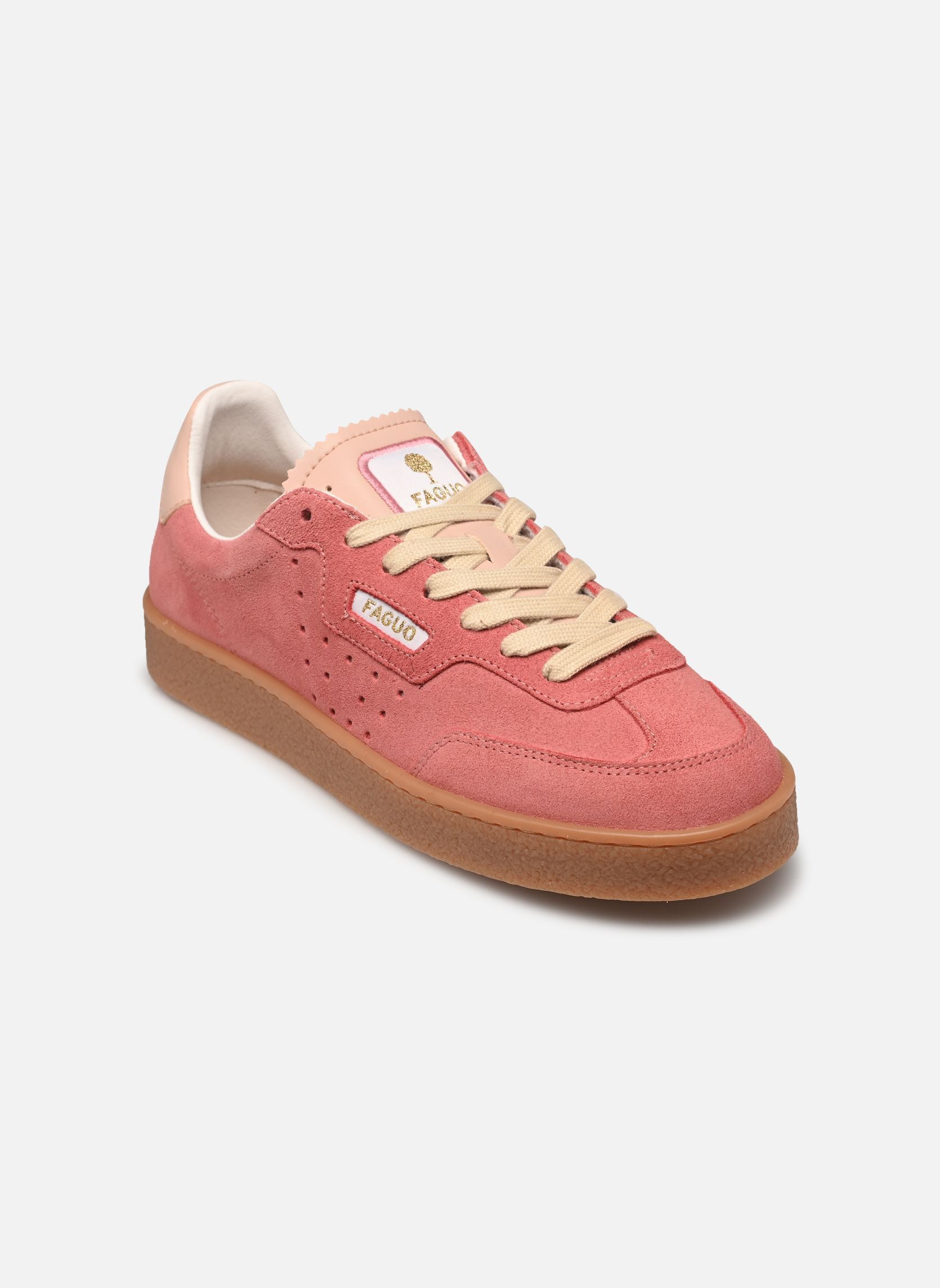 Baskets LUMBO SUEDE W femme rose Faguo Baskets LUMBO SUEDE W femme rose Pink