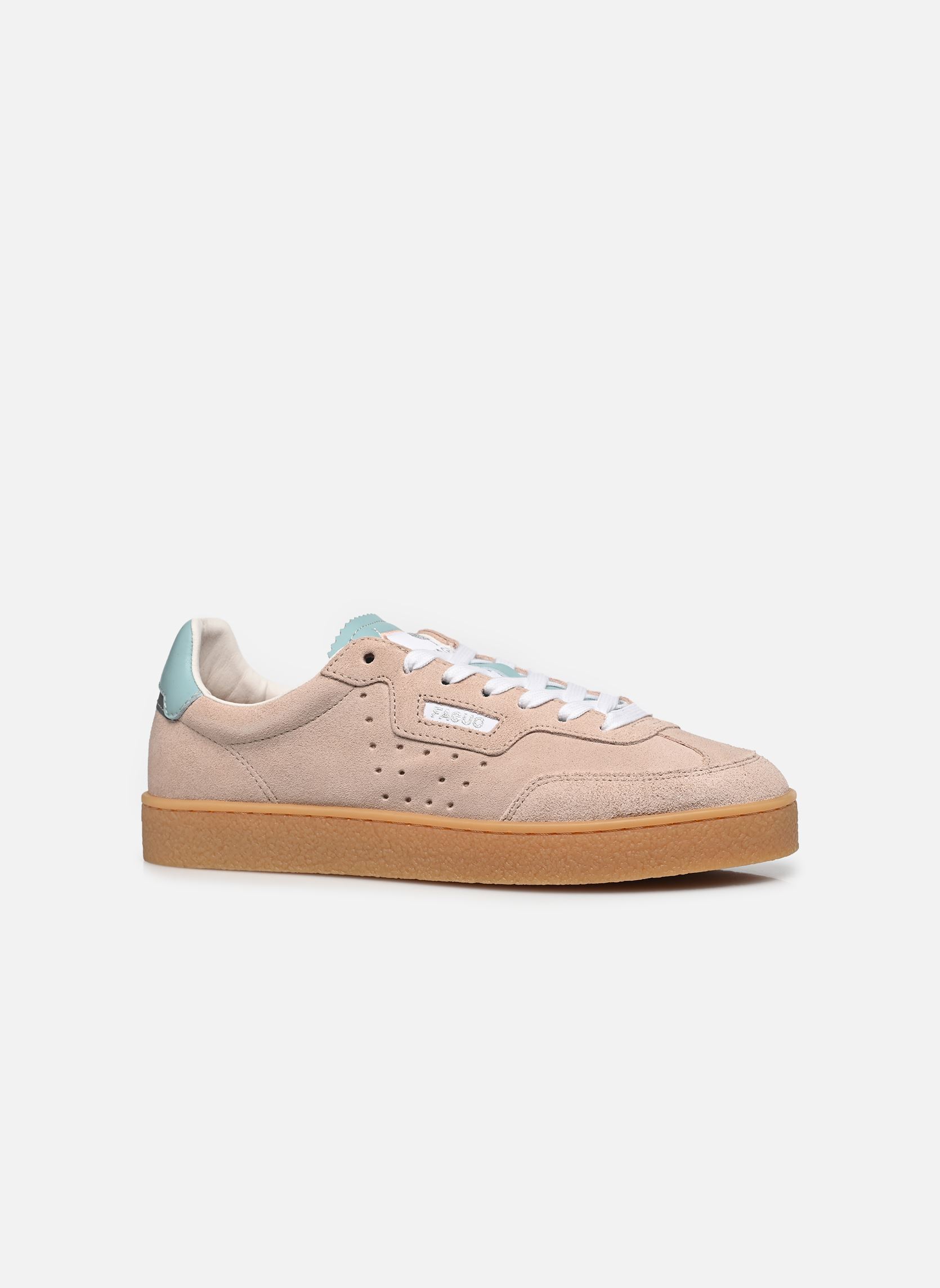 Baskets LUMBO SUEDE W femme rose Faguo Baskets LUMBO SUEDE W femme rose GREYISH PARME