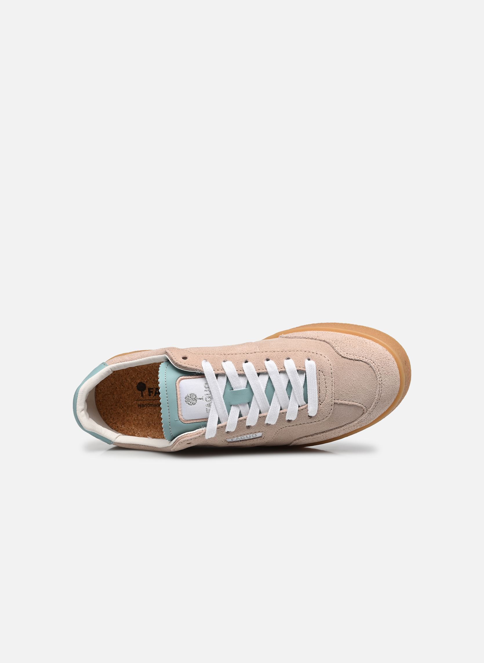 Baskets LUMBO SUEDE W femme rose Faguo Baskets LUMBO SUEDE W femme rose GREYISH PARME