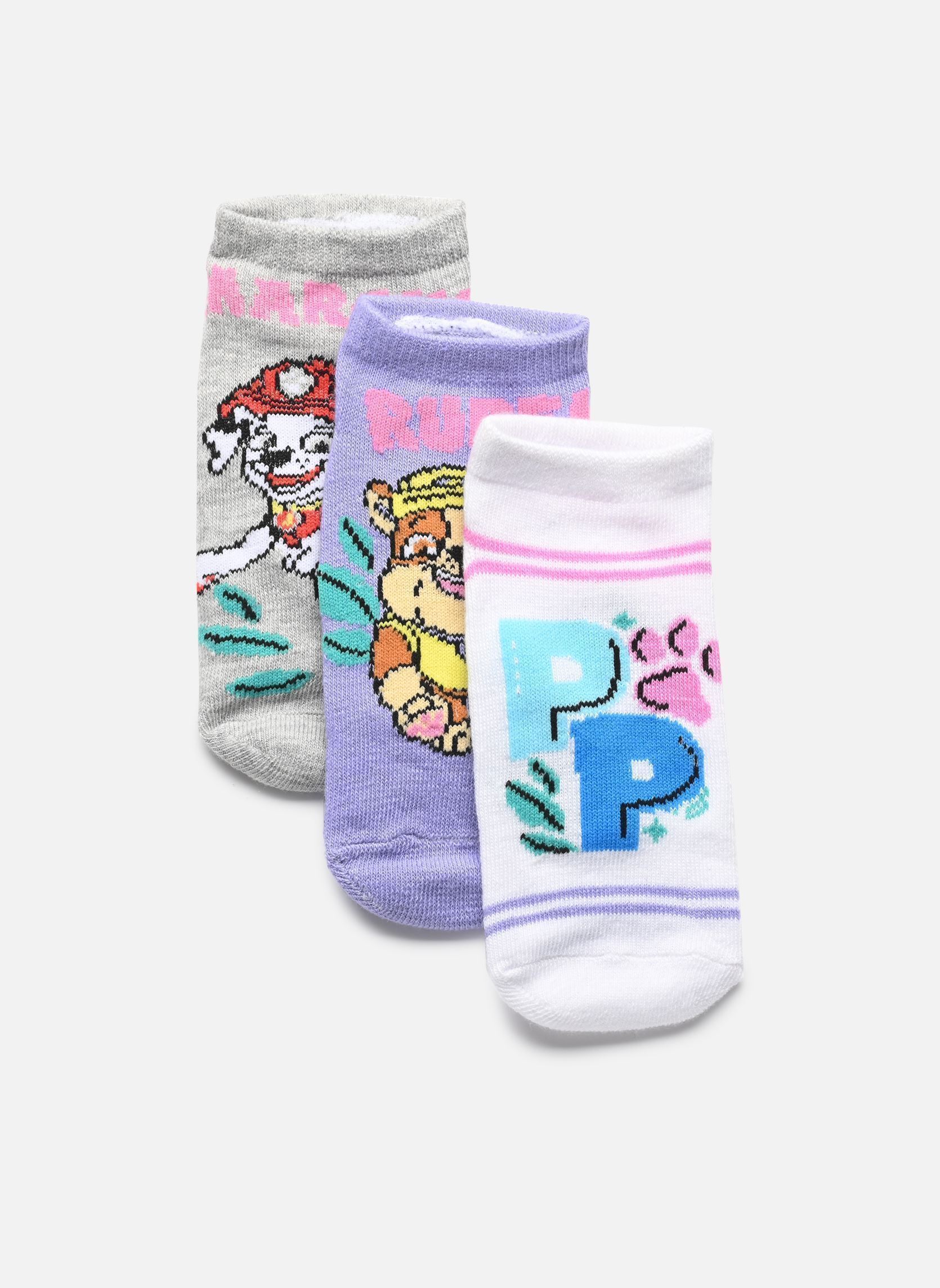 Chaussettes Lot de 3 paires PAT PATROUILLE fille ros fille rose Sarenza Wear Chaussettes Lot de 3 paires PAT PATROUILLE fille ros fille rose ROSE