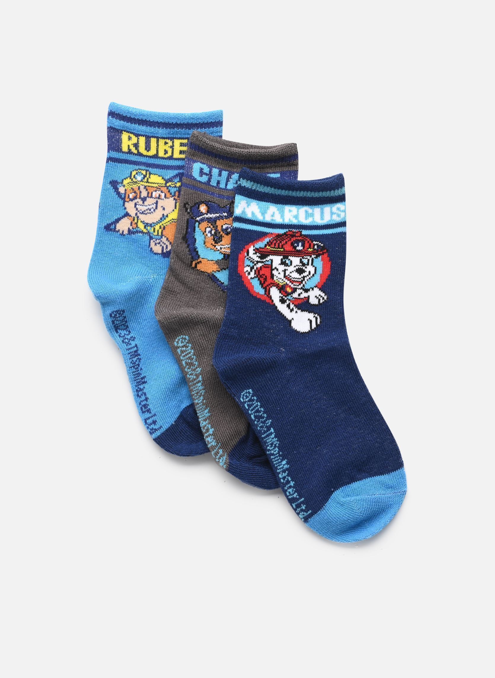Socken Lot de 3 paires PAT PATROUILLE garçon mädchen blau Sarenza Wear Socken Lot de 3 paires PAT PATROUILLE garçon mädchen blau Marine