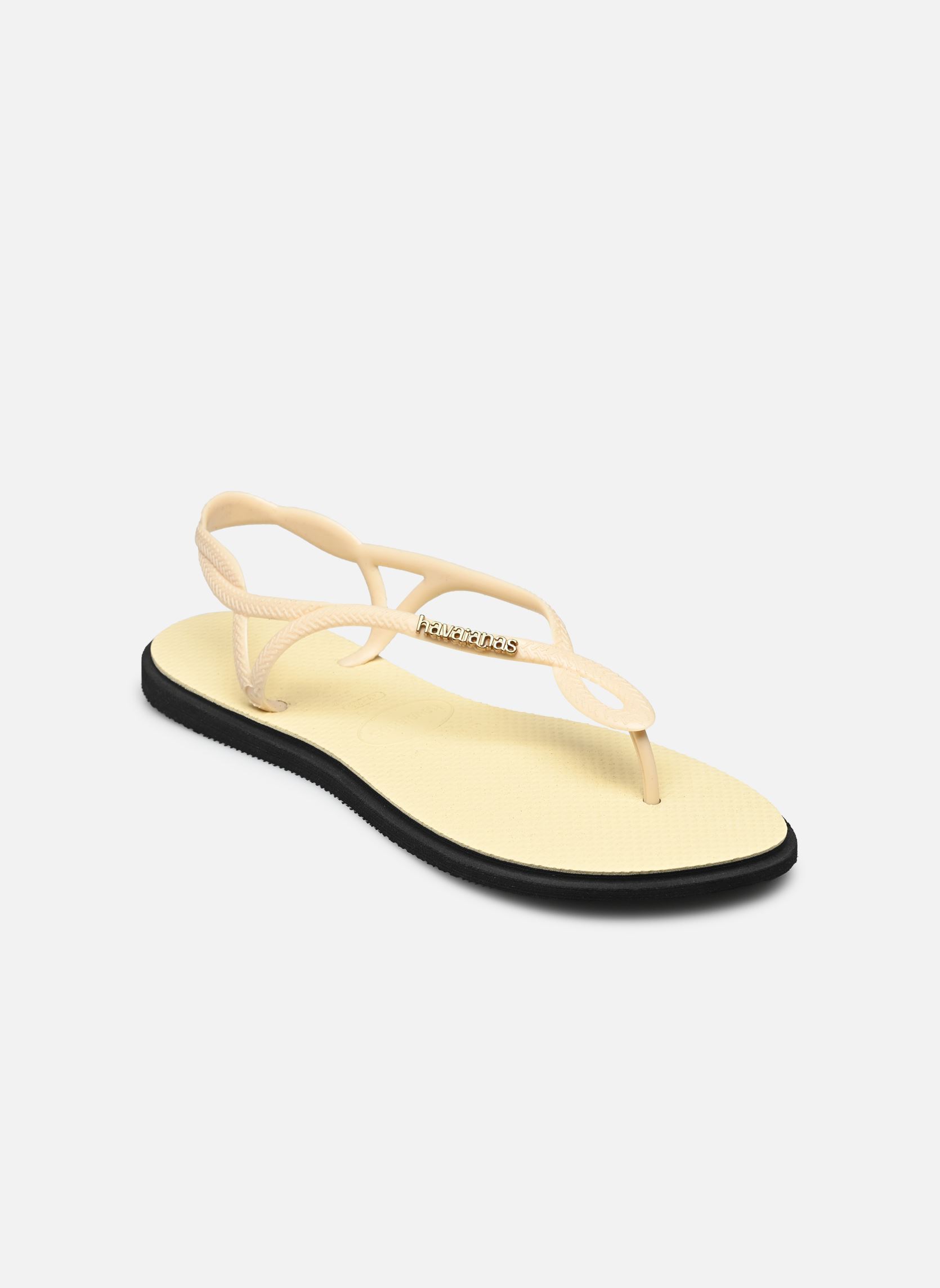 Sandales originales Havaianas pour femme or US 6 Brésil 35-36