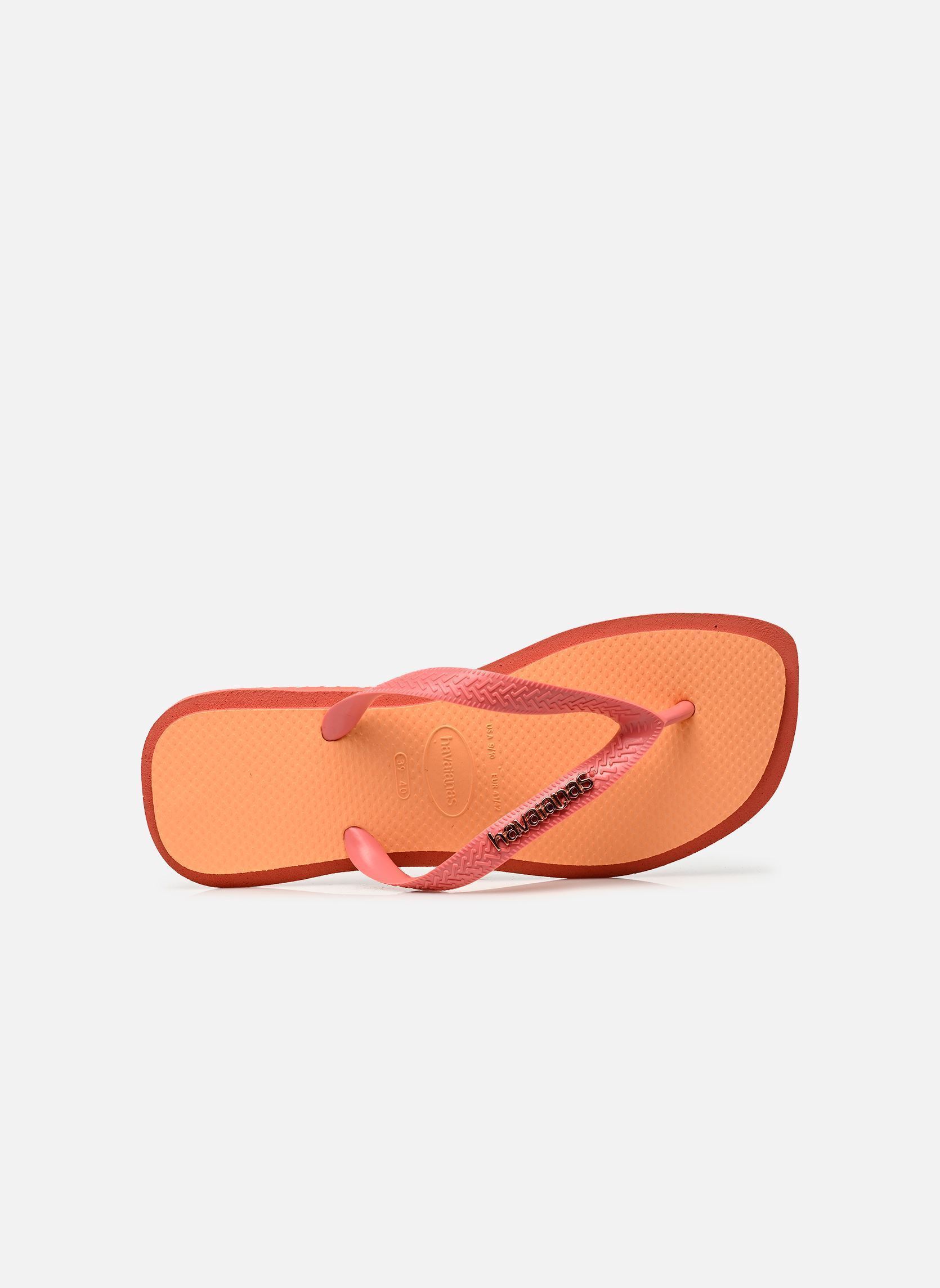 Flip-Flops Top Square Fusion damen rosa Havaianas Flip-Flops Top Square Fusion damen rosa CANYON CLAY/PEACH