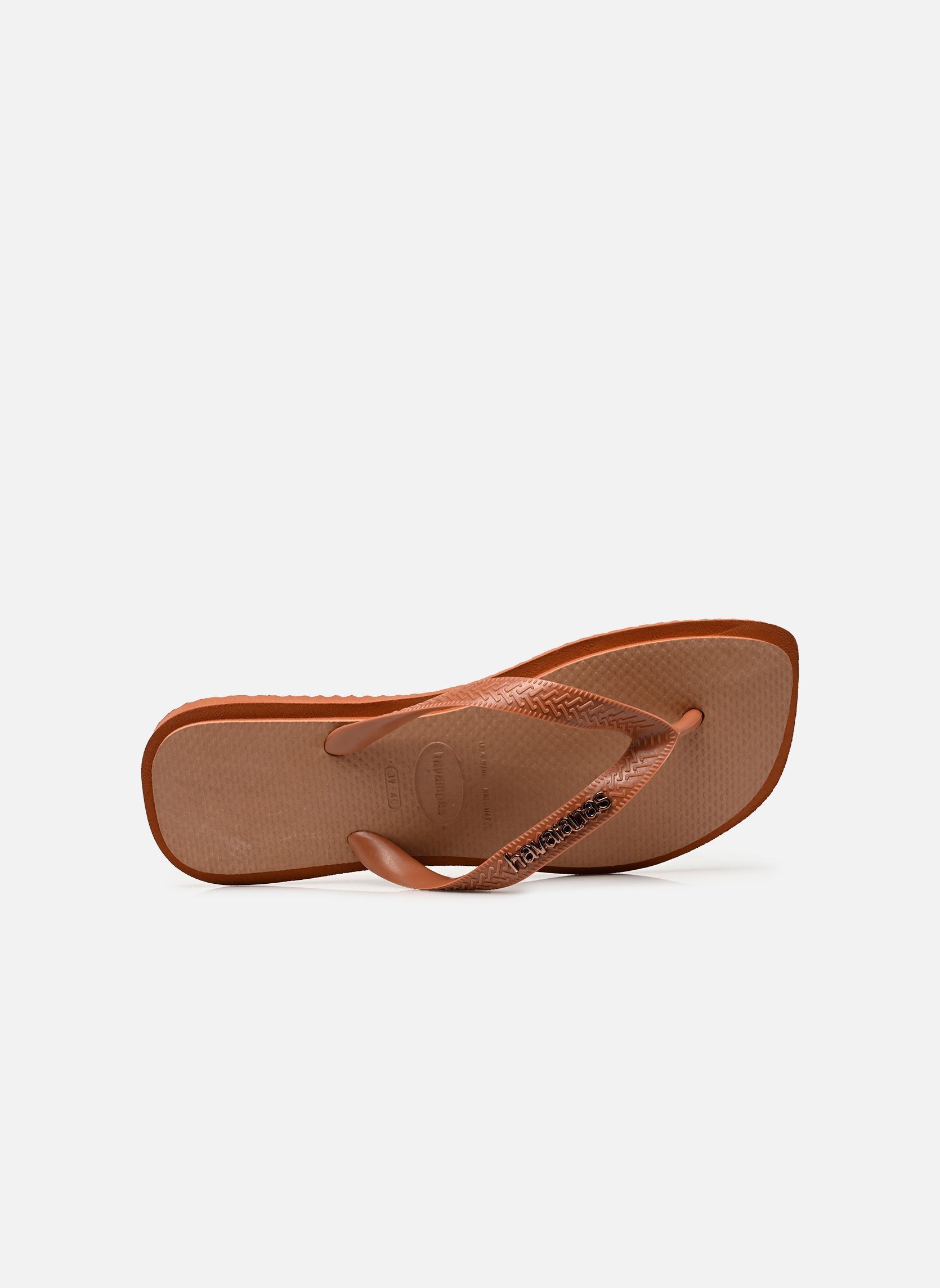 Flip-Flops Top Square Fusion damen braun Havaianas Flip-Flops Top Square Fusion damen braun RUST/ROSE GOLD