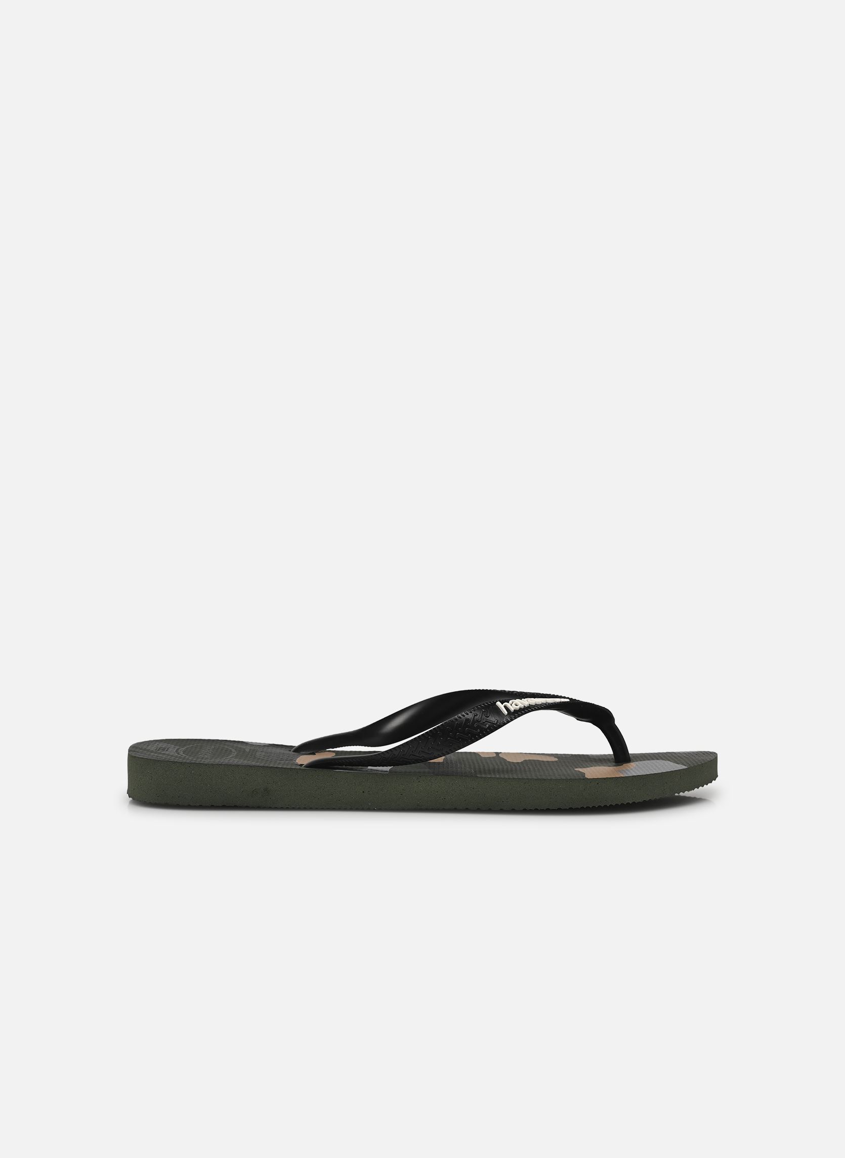Tongs Top Camu homme vert Havaianas Tongs Top Camu homme vert Green Olive/Black