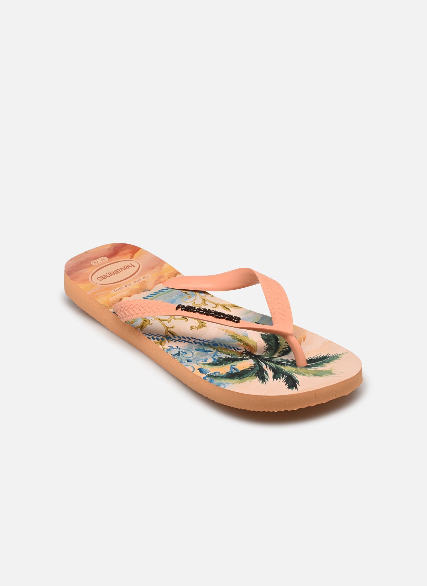 Tongs Top Tropicalia Vibes femme orange Havaianas Tongs Top Tropicalia Vibes femme orange PEACH