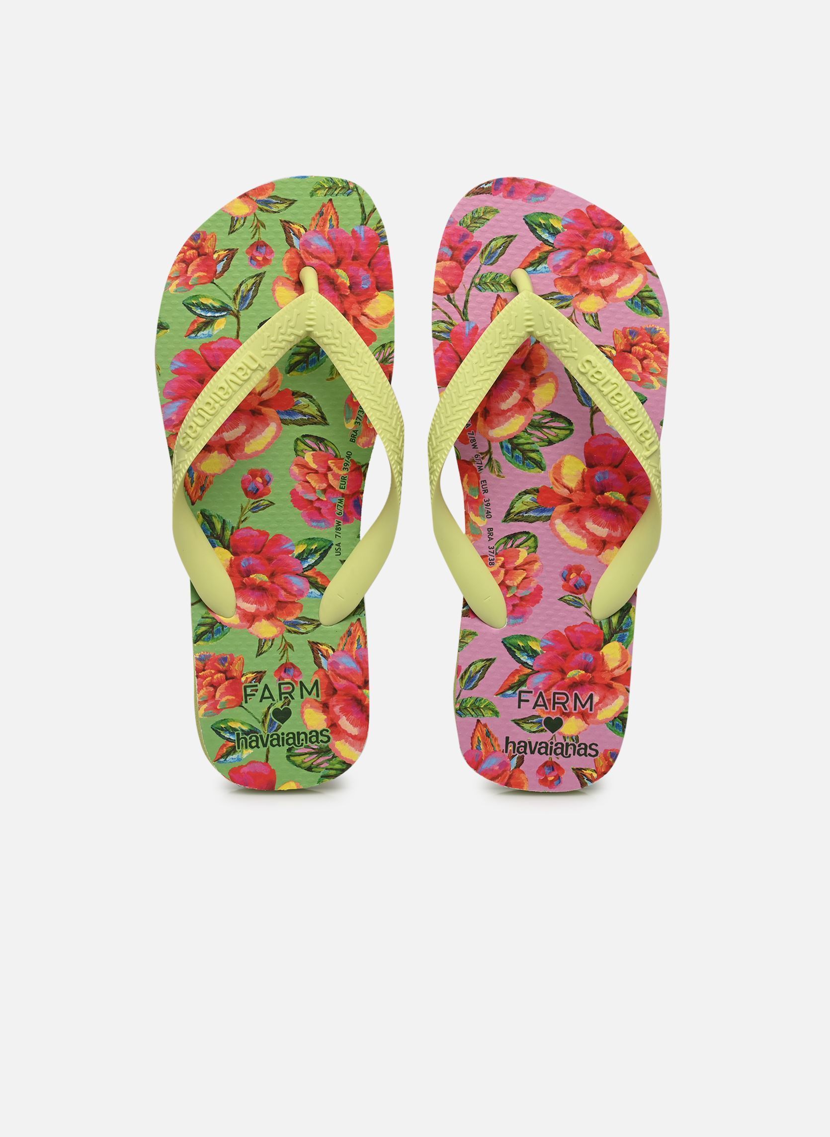 Tongs Havaianas Farm Flor Ceu pour Femme
