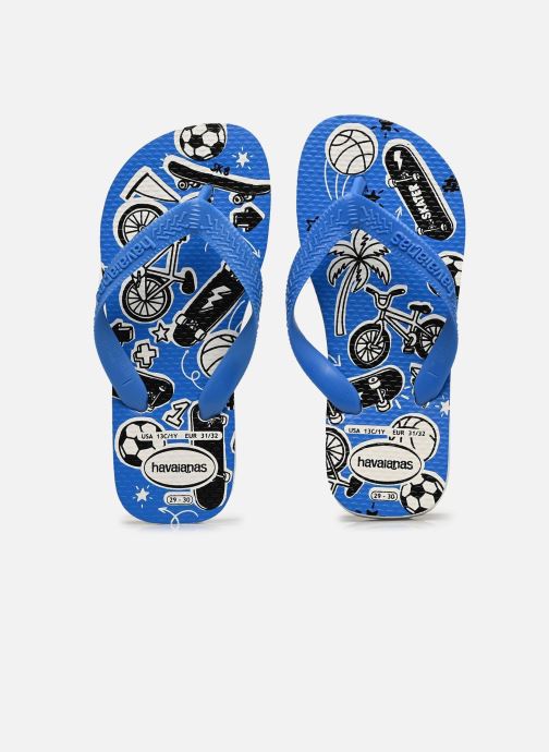 Havaianas Flip-Flops Kids Athletic jungen blau
