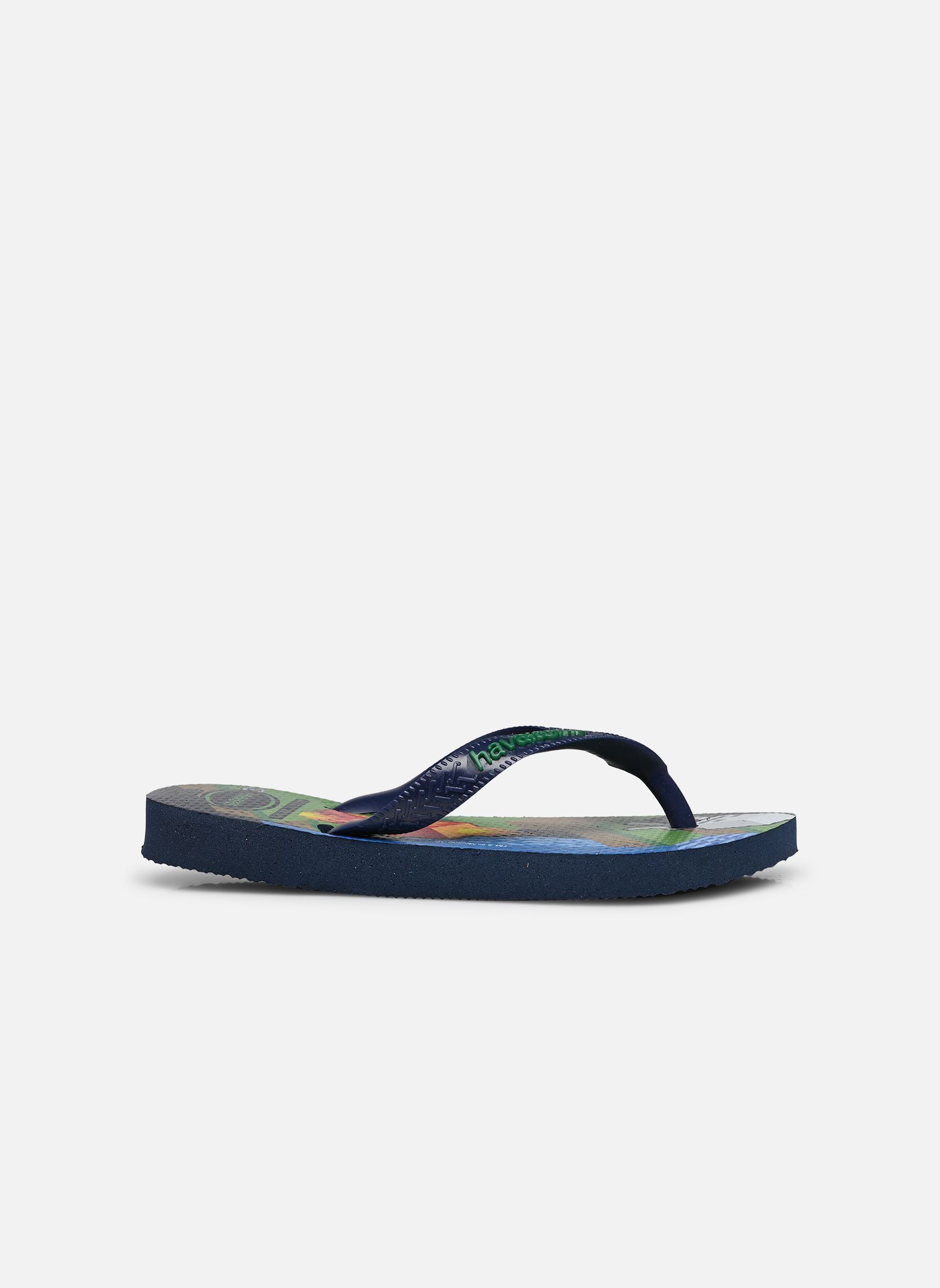Tongs Kids Minecraft bleu Havaianas Tongs Kids Minecraft bleu Navy Blue