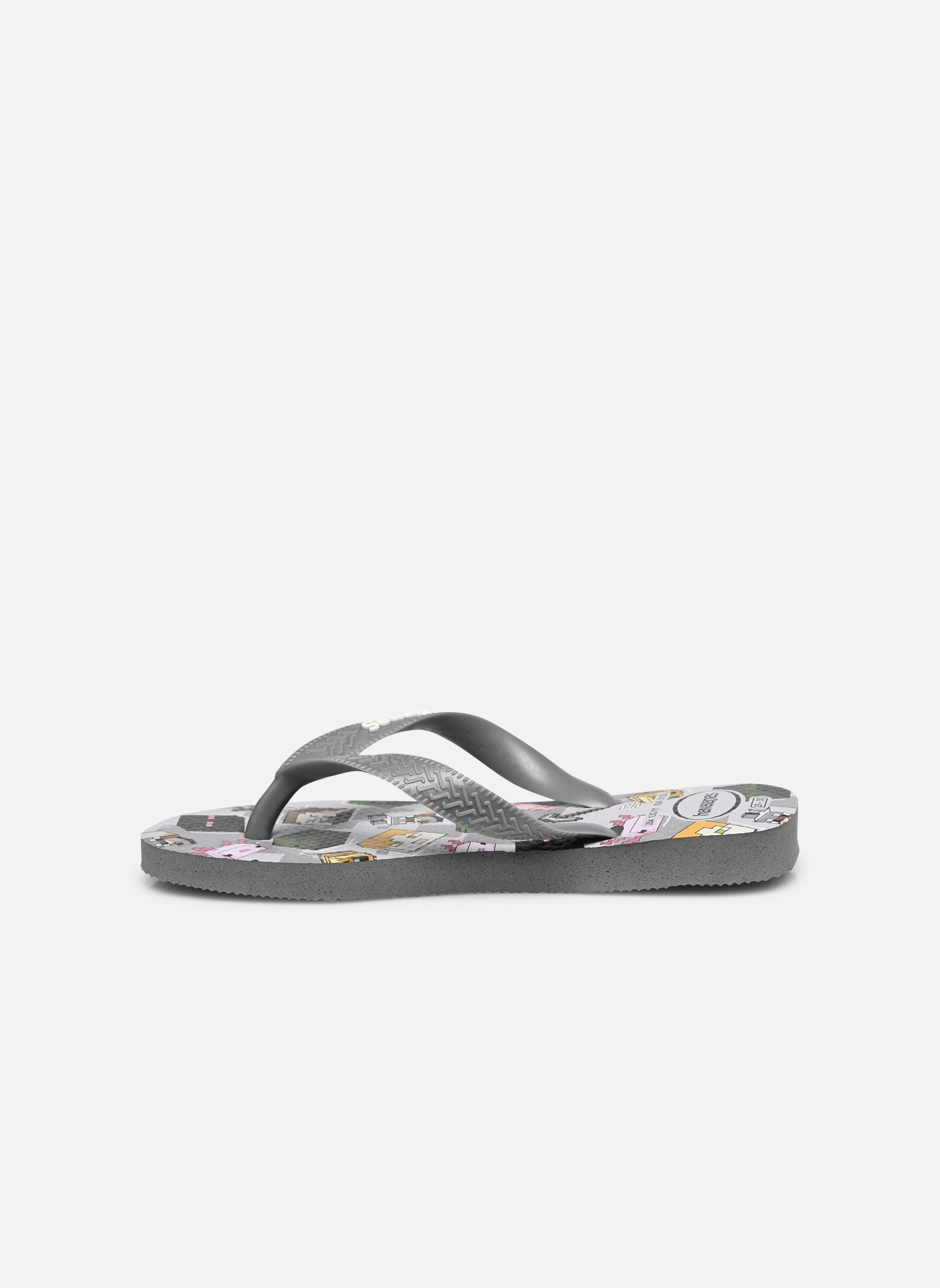 Slippers Kids Minecraft grijs Havaianas Slippers Kids Minecraft grijs Steel gray