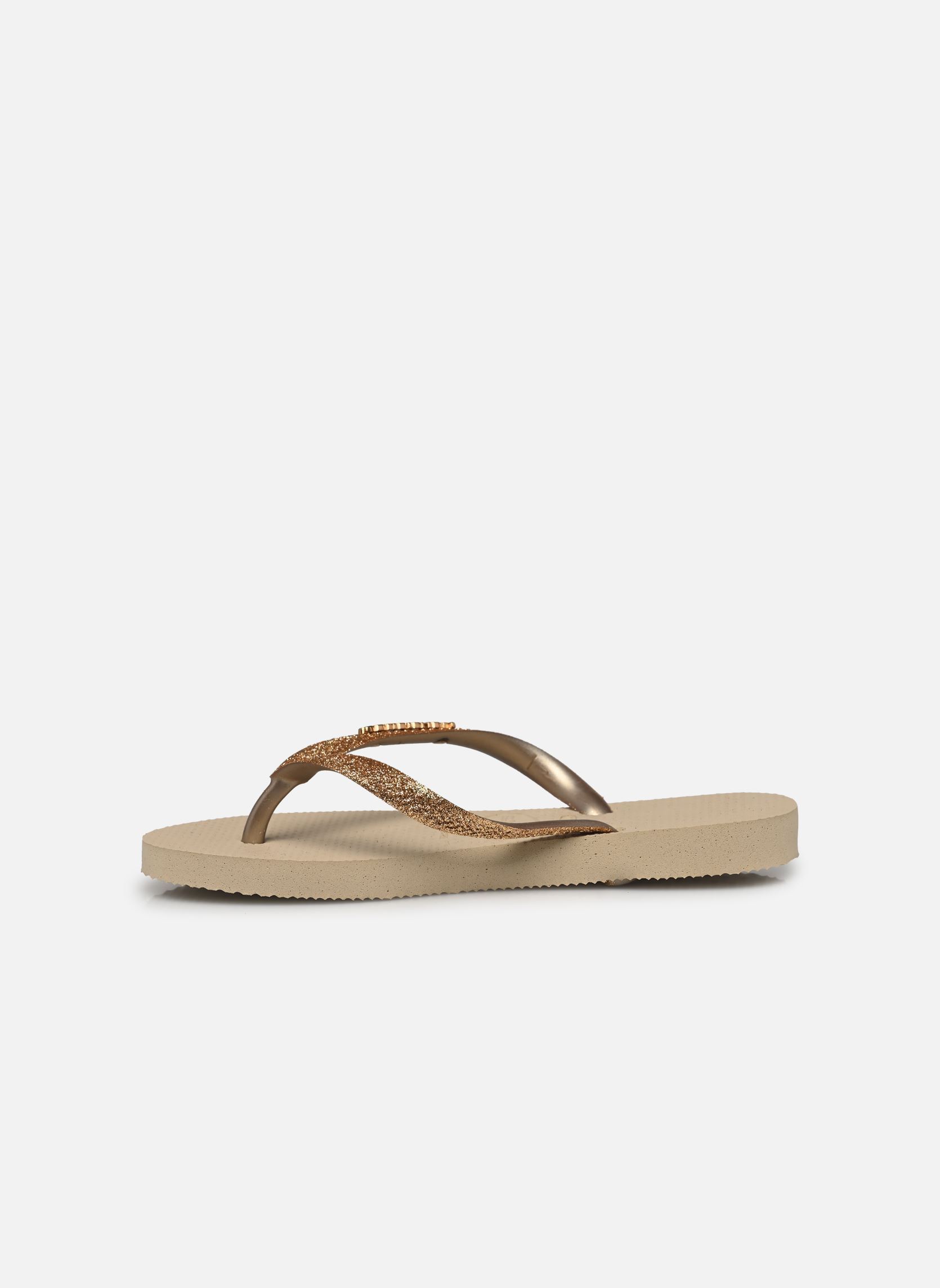 Flip-Flops Slim Glitter II beige Havaianas Flip-Flops Slim Glitter II beige SAND/GOLDEN LIGHT METALICO