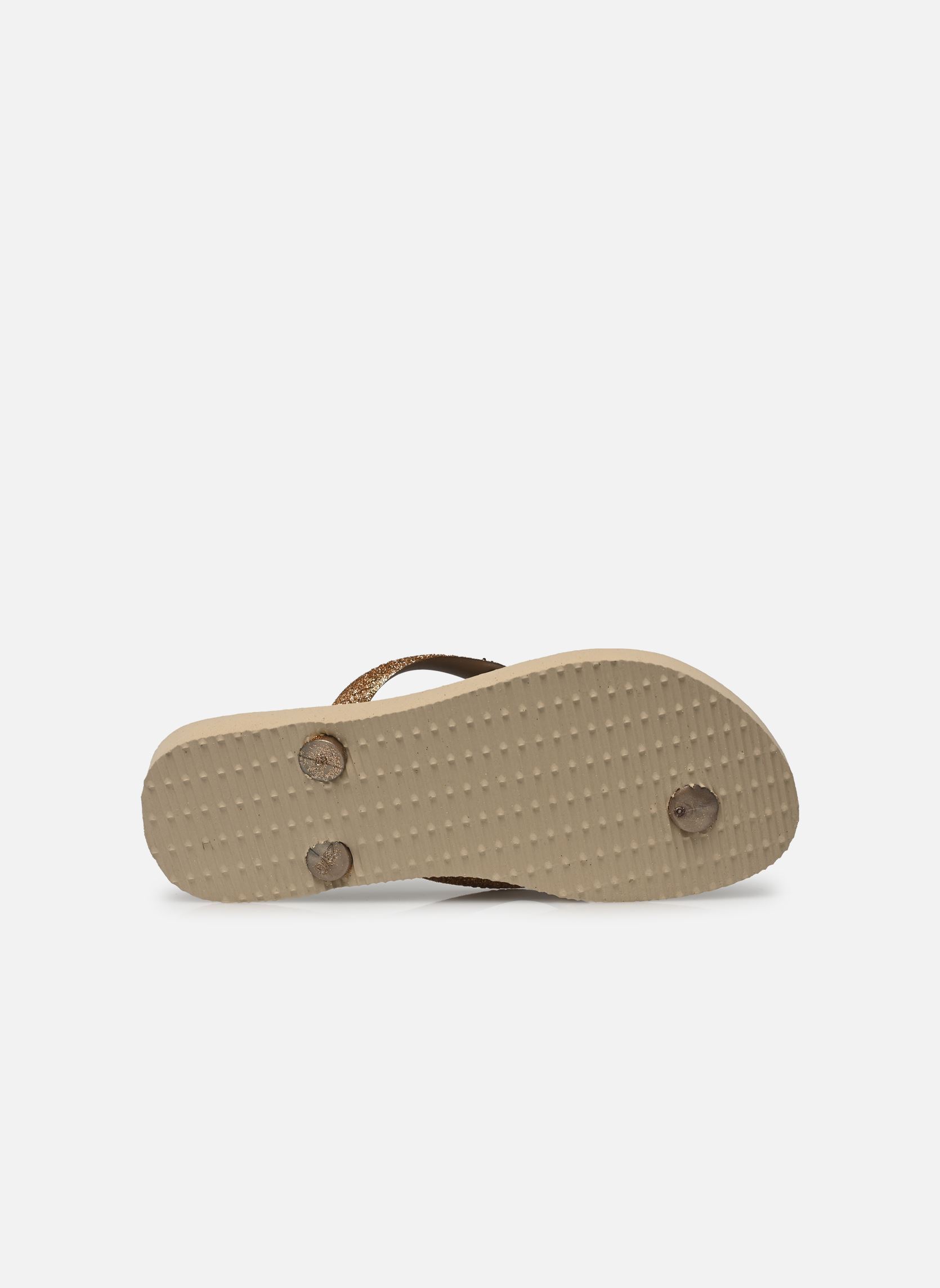 Flip-Flops Slim Glitter II beige Havaianas Flip-Flops Slim Glitter II beige SAND/GOLDEN LIGHT METALICO
