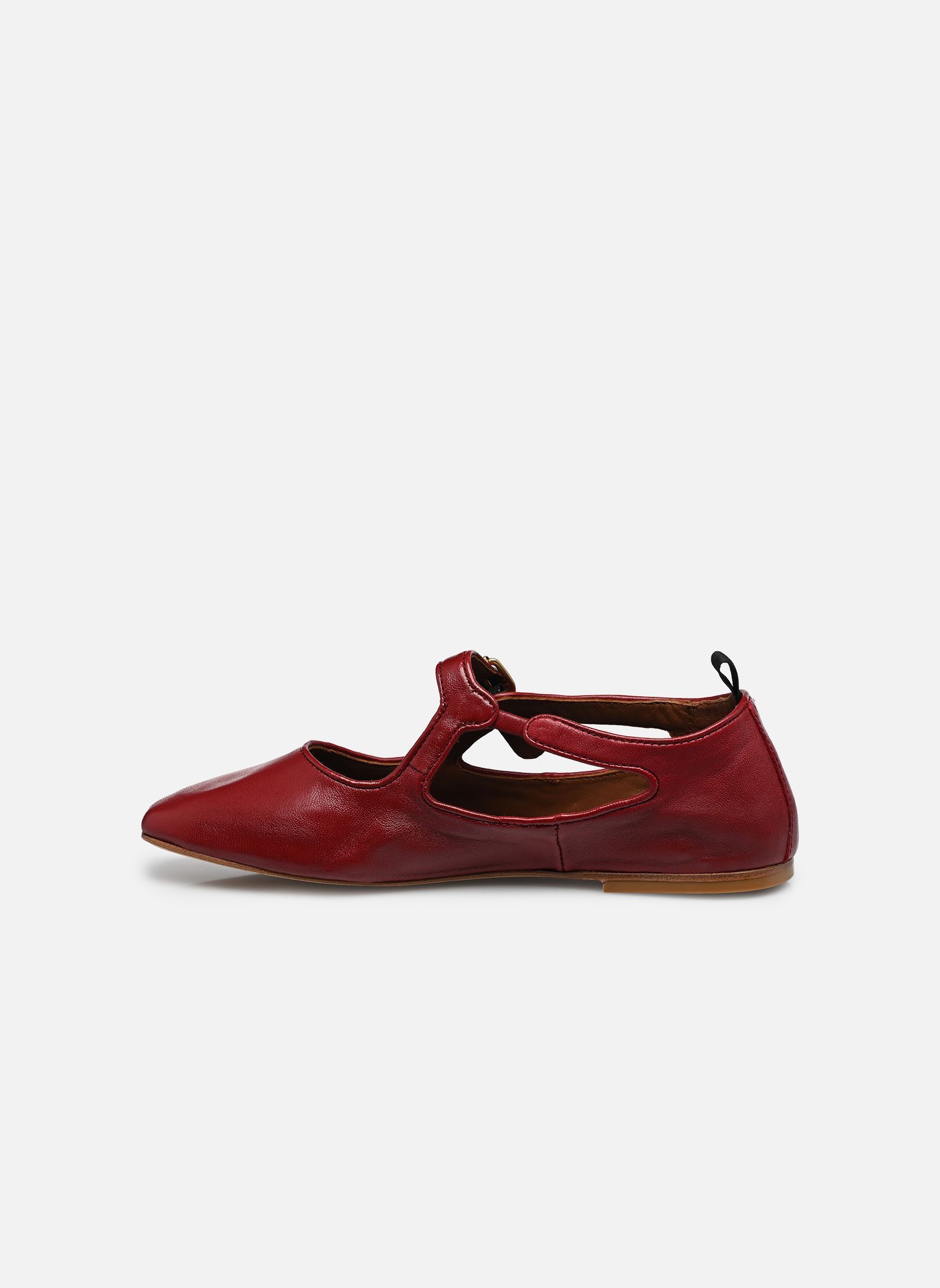 Mary Janes PRAISE dames rood Anonymous Copenhagen Mary Janes PRAISE dames rood SILKY LAMB POMMEGRANATE