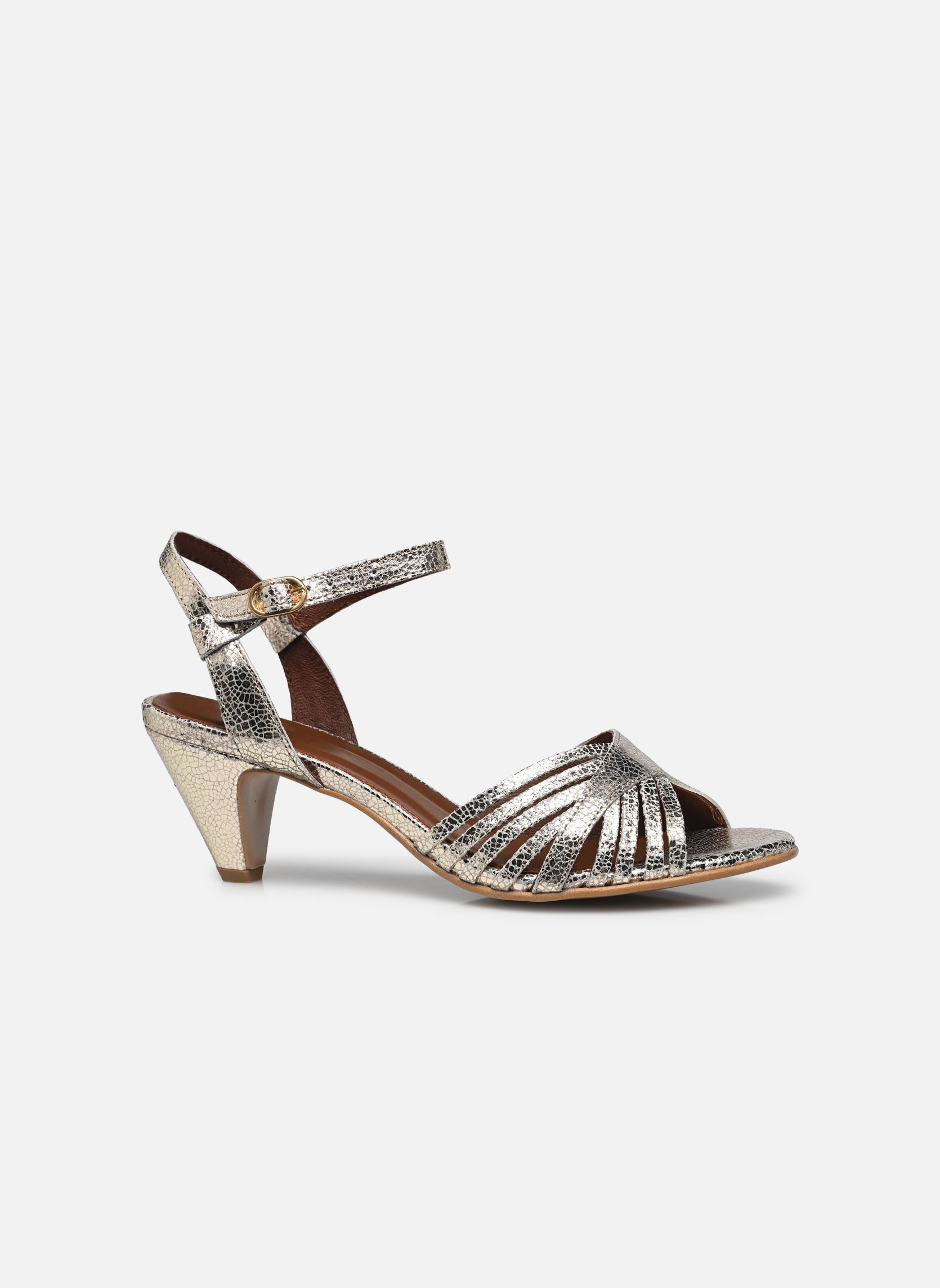 Sandales HERMINE 50 femme or et bronze Anonymous Copenhagen Sandales HERMINE 50 femme or et bronze CRACKLED METALLIC CHAMPAGNE