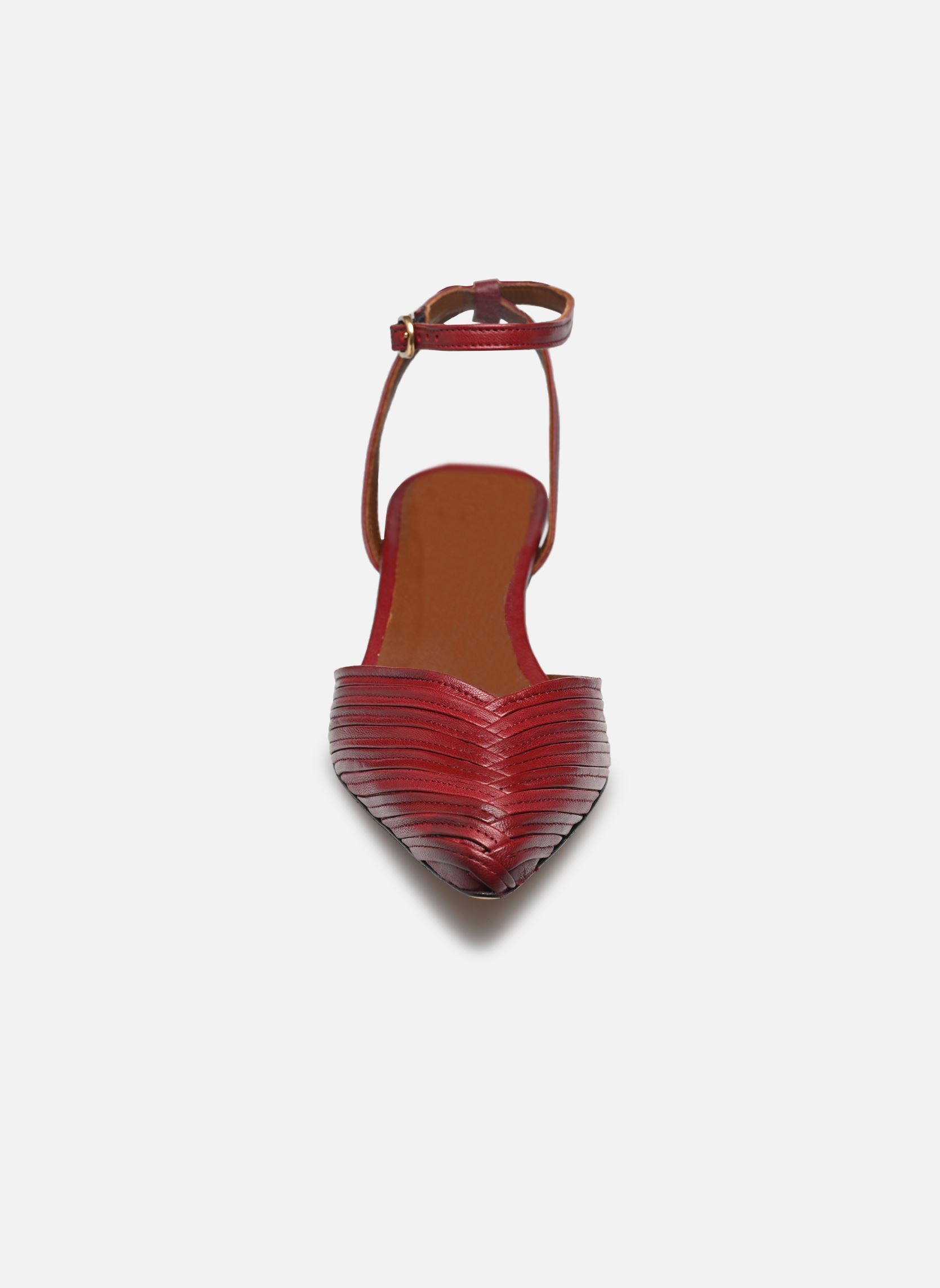 Sandalen GIVIA 40 damen rot Anonymous Copenhagen Sandalen GIVIA 40 damen rot SHINY LAMB POMMEGRANATE
