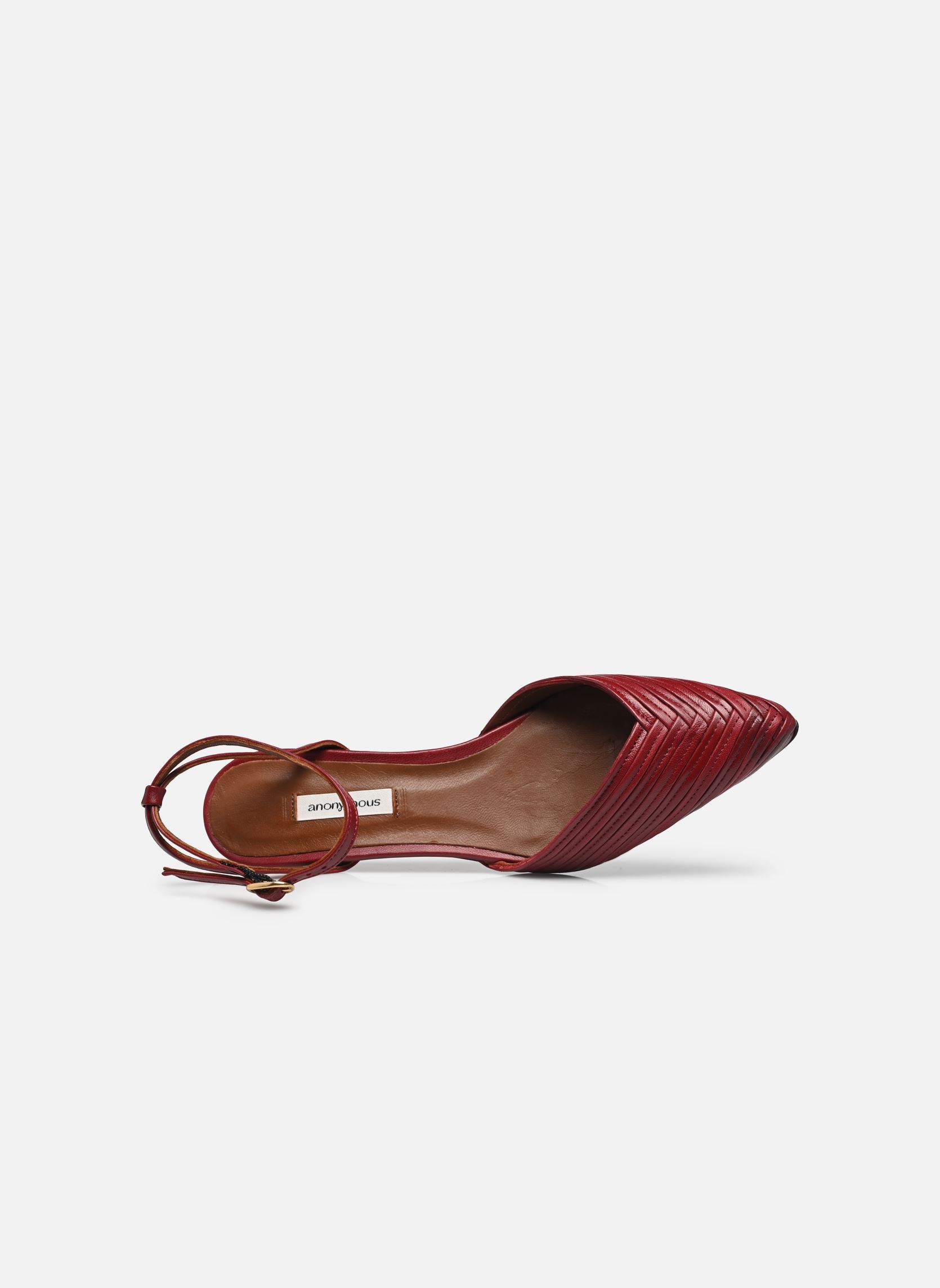 Sandalen GIVIA 40 damen rot Anonymous Copenhagen Sandalen GIVIA 40 damen rot SHINY LAMB POMMEGRANATE