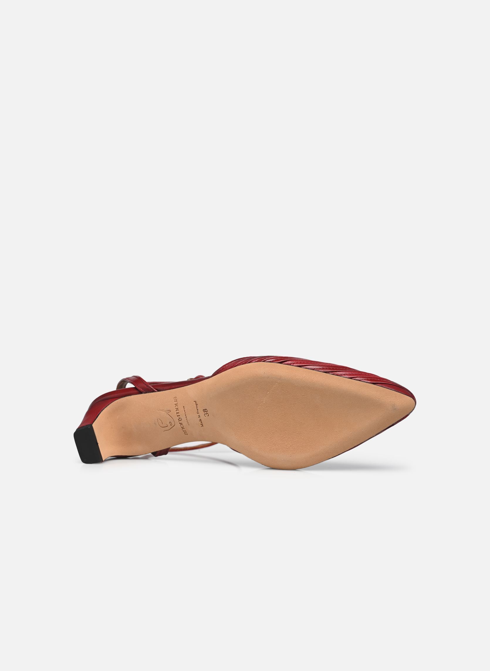 Sandalen GIVIA 40 damen rot Anonymous Copenhagen Sandalen GIVIA 40 damen rot SHINY LAMB POMMEGRANATE