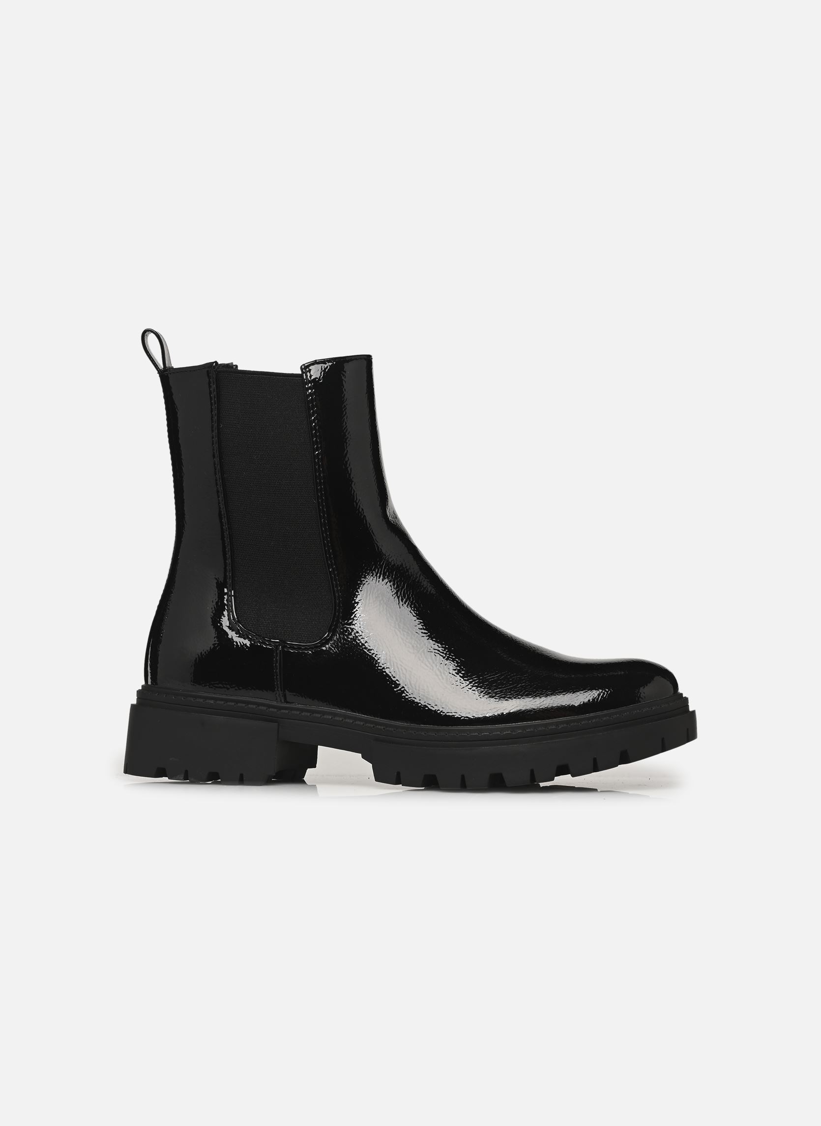Niedrige Ankle Boots Boots GAHUNKO damen schwarz MADE BY Niedrige Ankle Boots Boots GAHUNKO damen schwarz NOIR