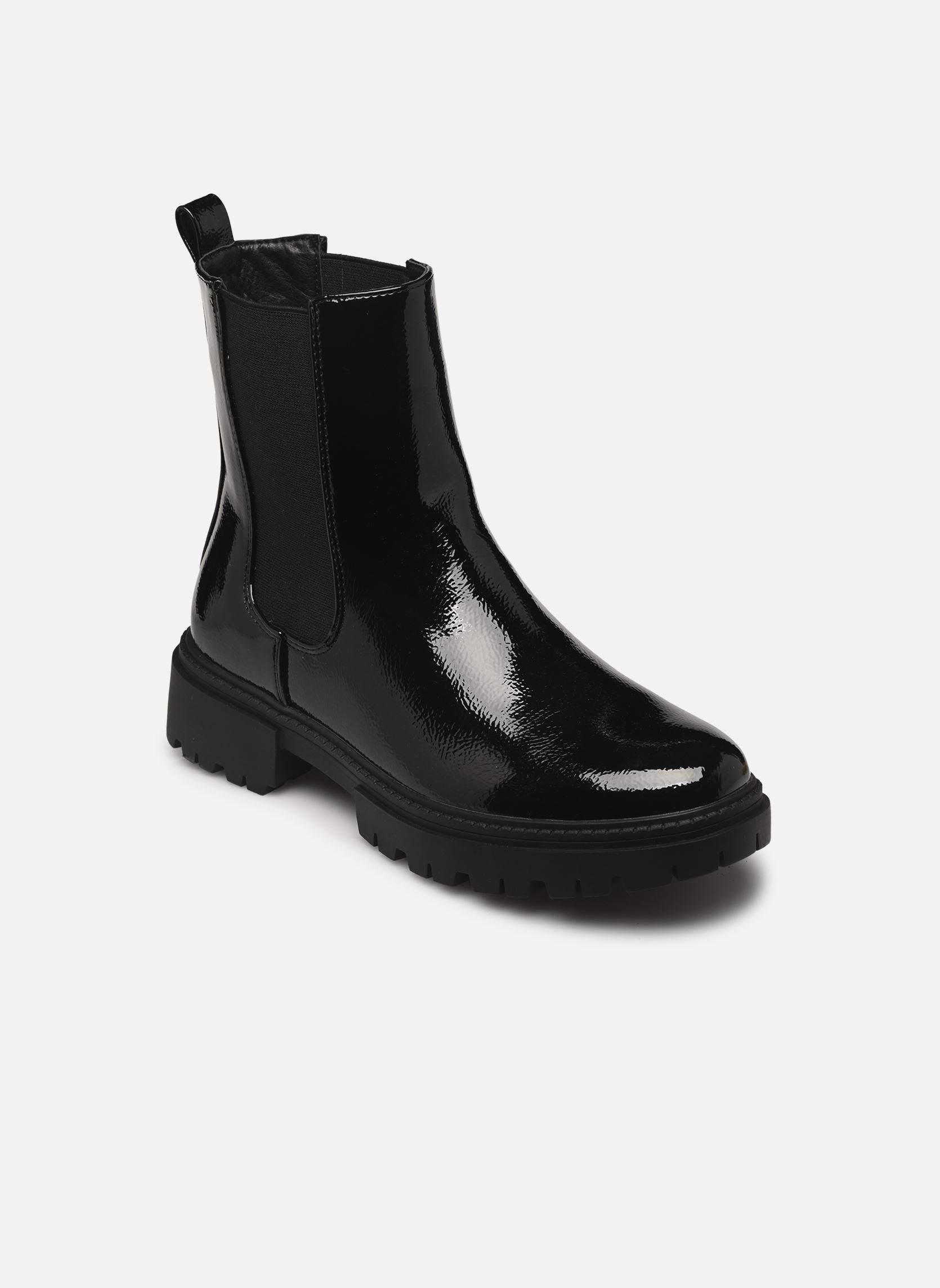Niedrige Ankle Boots Boots GAHUNKO damen schwarz MADE BY Niedrige Ankle Boots Boots GAHUNKO damen schwarz NOIR