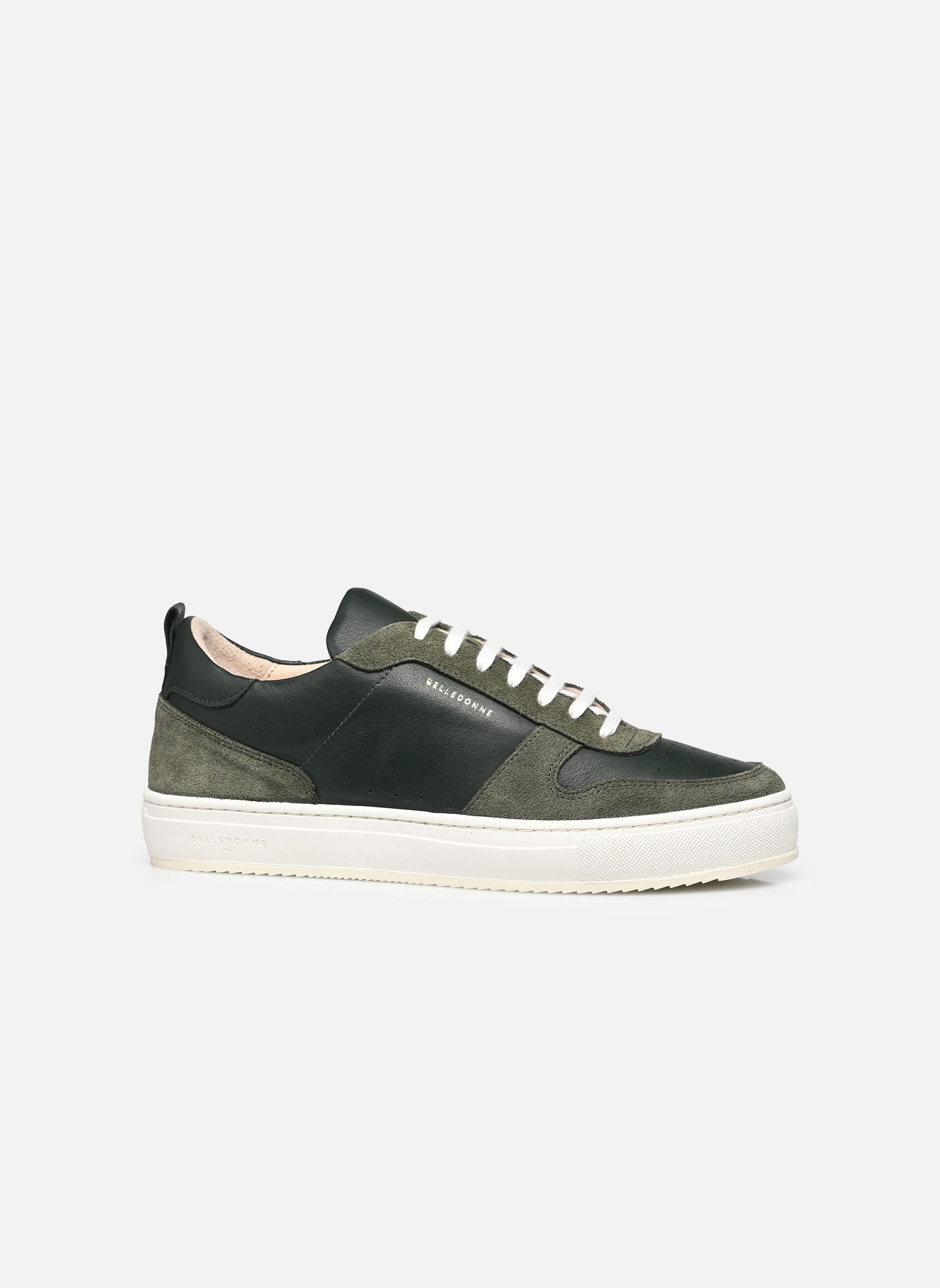 Baskets B0 M homme vert Belledonne Paris Baskets B0 M homme vert Pandan