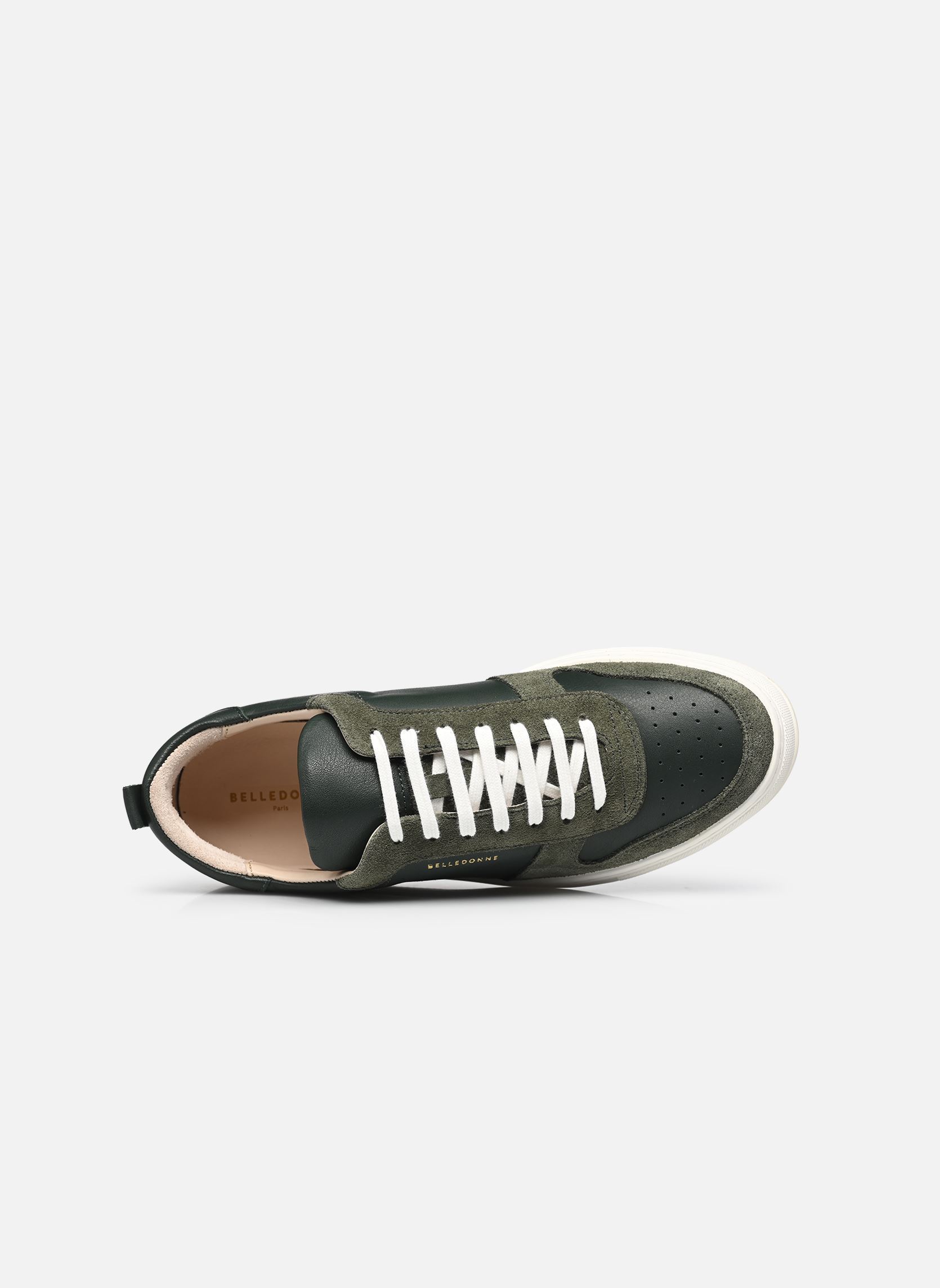 Baskets B0 M homme vert Belledonne Paris Baskets B0 M homme vert Pandan