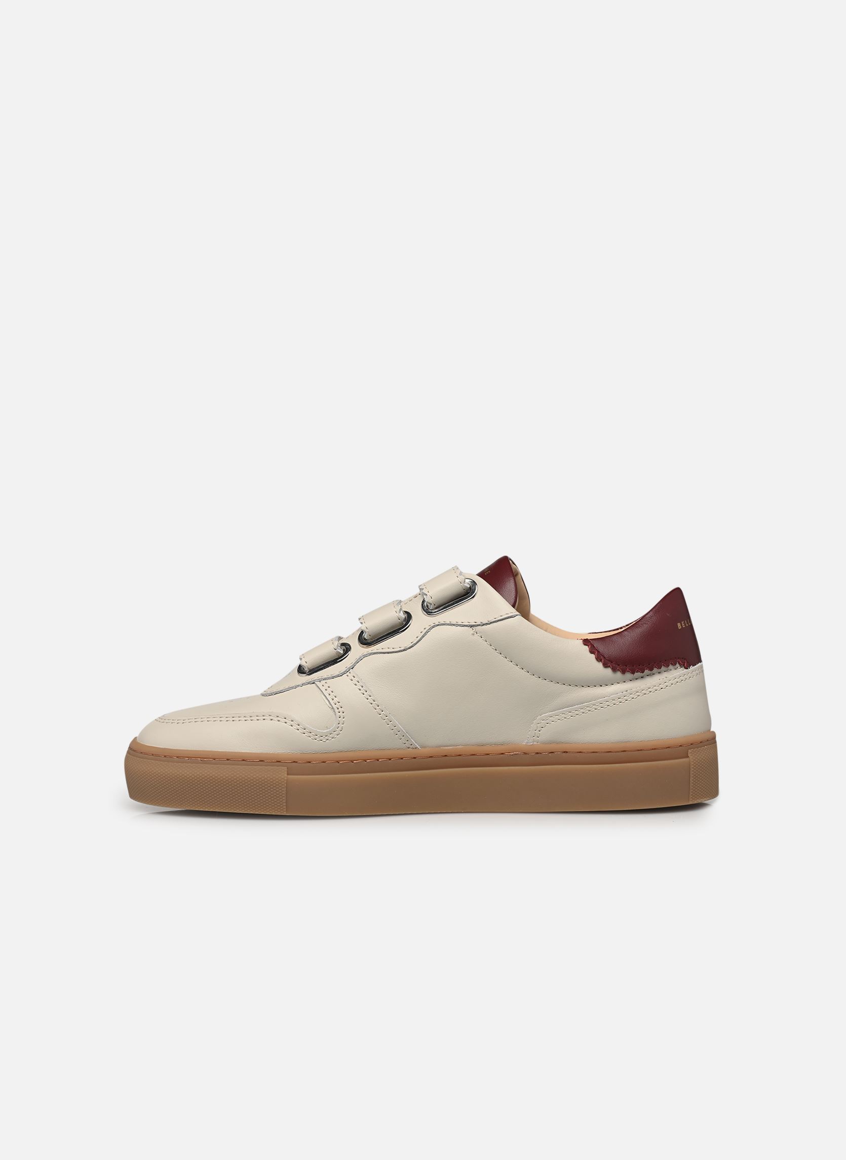 Sneakers B0 Velcro dames beige Belledonne Paris Sneakers B0 Velcro dames beige Velcro - Beige Cerise