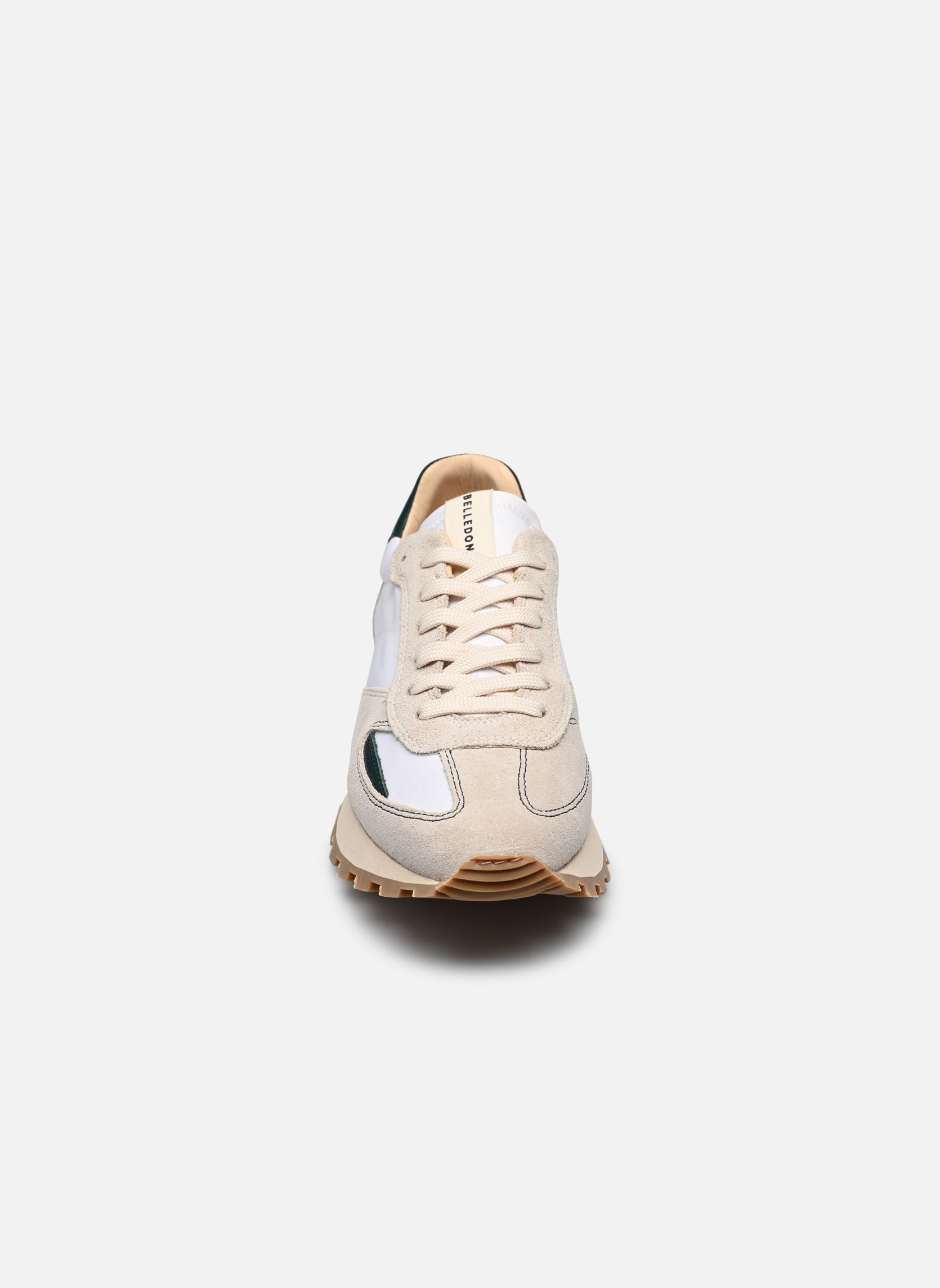 Sneaker B6 W damen weiß Belledonne Paris Sneaker B6 W damen weiß white / green