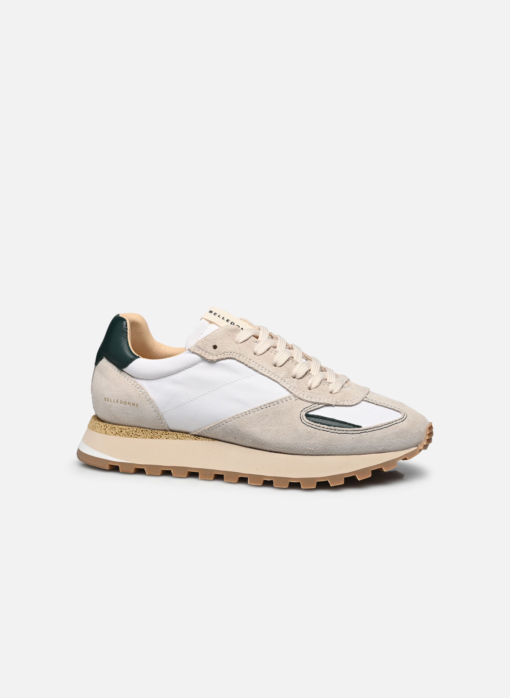 Sneaker B6 W damen weiß Belledonne Paris Sneaker B6 W damen weiß white / green