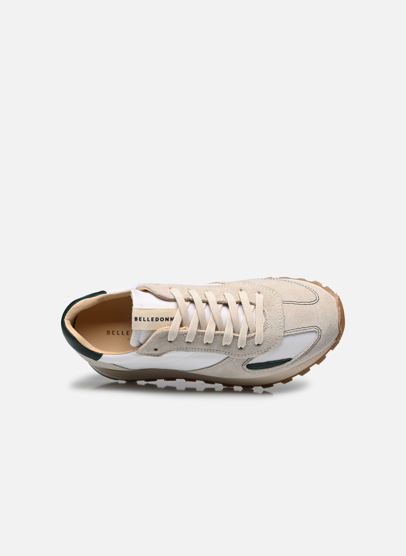 Sneaker B6 W damen weiß Belledonne Paris Sneaker B6 W damen weiß white / green