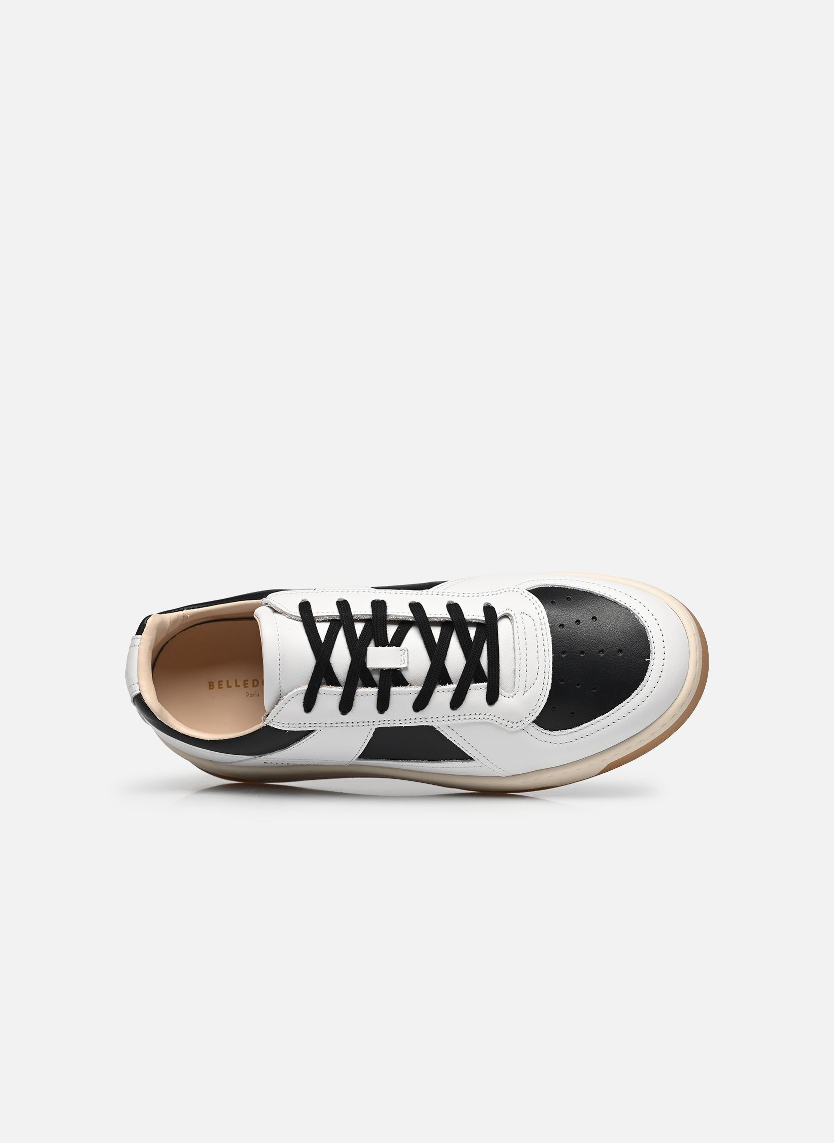 Baskets B8 M homme blanc Belledonne Paris Baskets B8 M homme blanc Window Black
