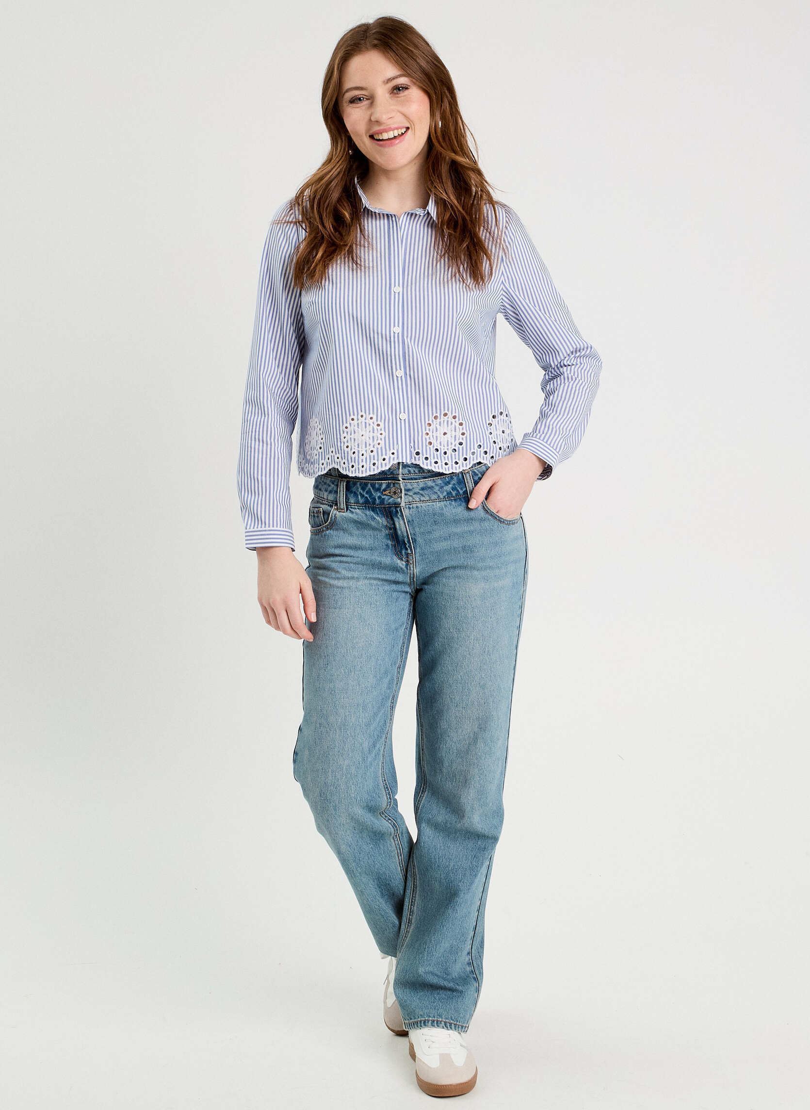Camicie a maniche lunghe Chemanglaise donna bianco Cache Cache Camicie a maniche lunghe Chemanglaise donna bianco RAY-ESSCHEM-W
