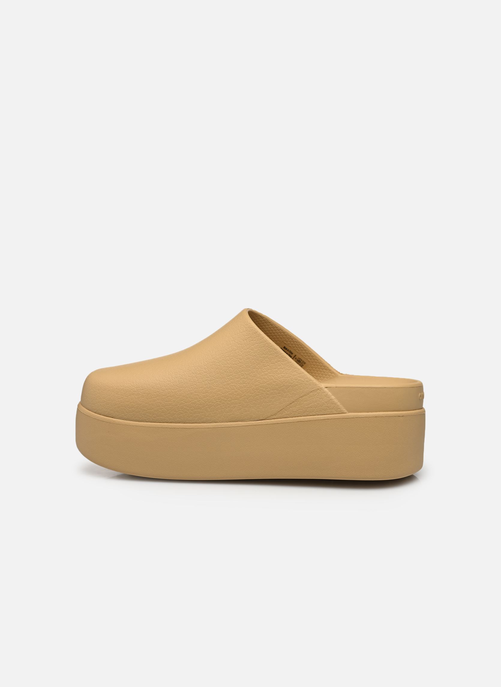 Pantoletten und Clogs Dylan Platform Clog damen beige Crocs Pantoletten und Clogs Dylan Platform Clog damen beige Wheat