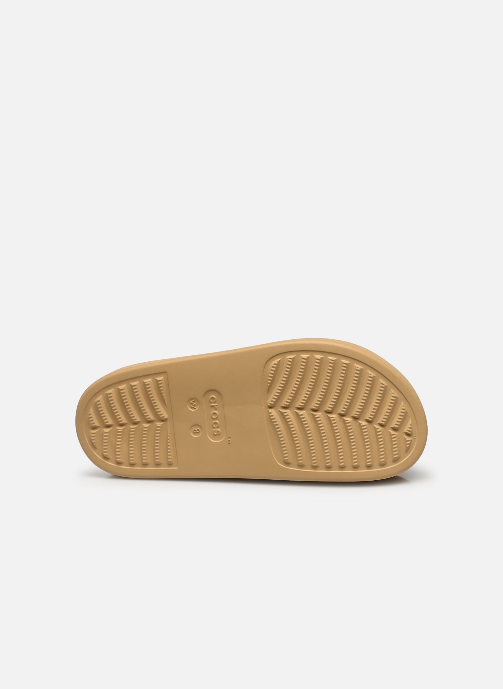 Pantoletten und Clogs Dylan Platform Clog damen beige Crocs Pantoletten und Clogs Dylan Platform Clog damen beige Wheat