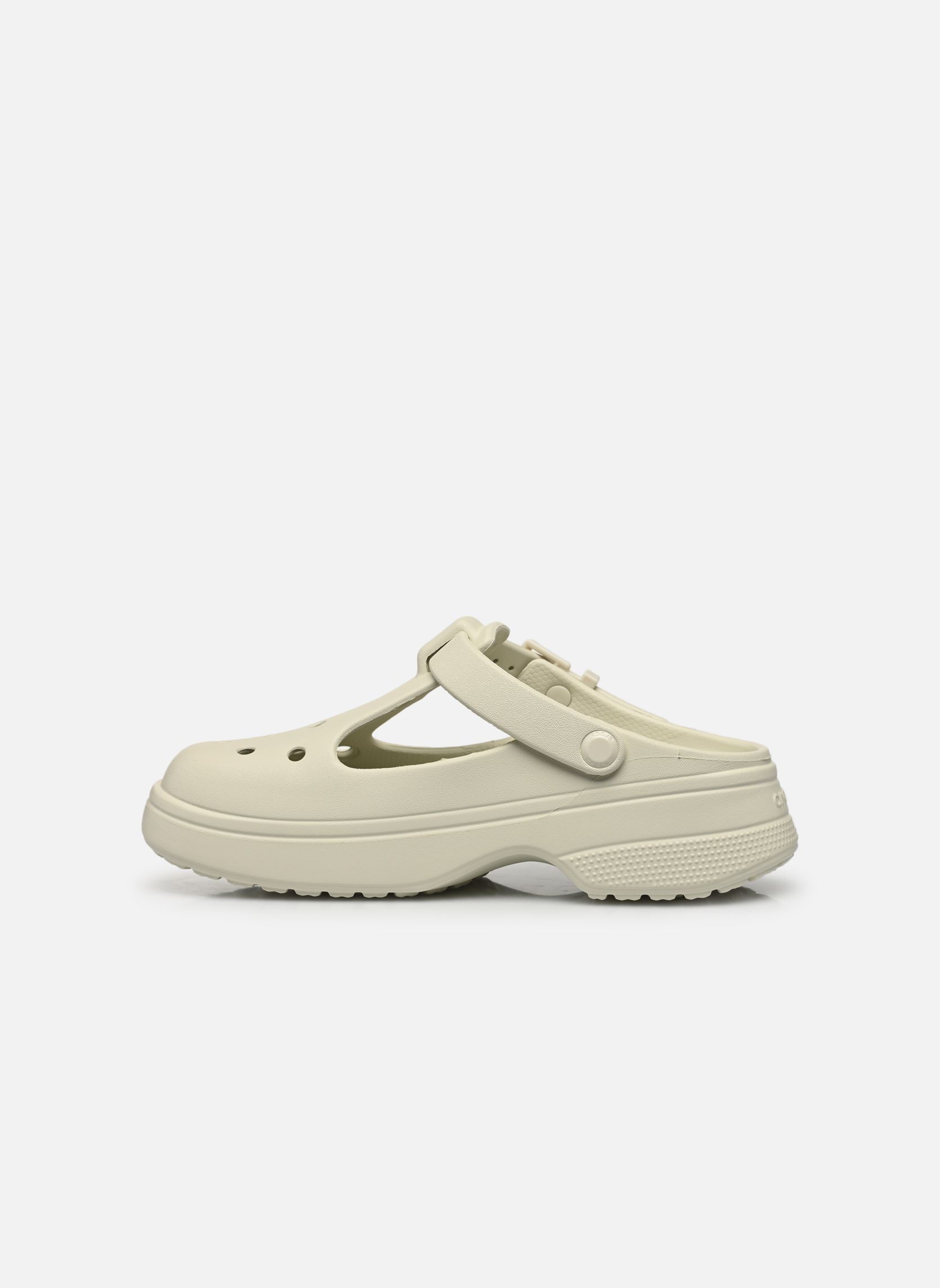 Mules et sabots Classic Mary Jane Clog femme blanc Crocs Mules et sabots Classic Mary Jane Clog femme blanc Linen