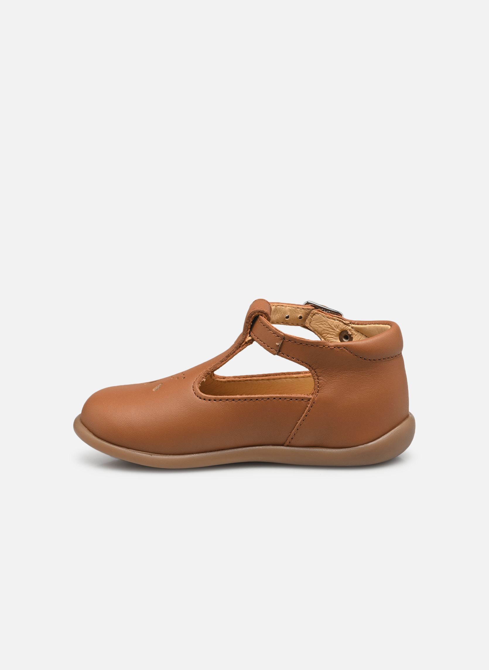 Ballerina's STAND-UP SALOME meisjes bruin Pom d Api Ballerina's STAND-UP SALOME meisjes bruin Camel