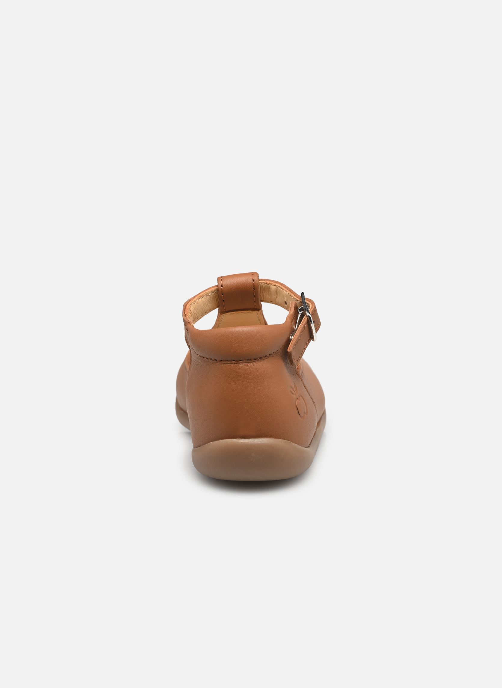 Ballerina's STAND-UP SALOME meisjes bruin Pom d Api Ballerina's STAND-UP SALOME meisjes bruin Camel