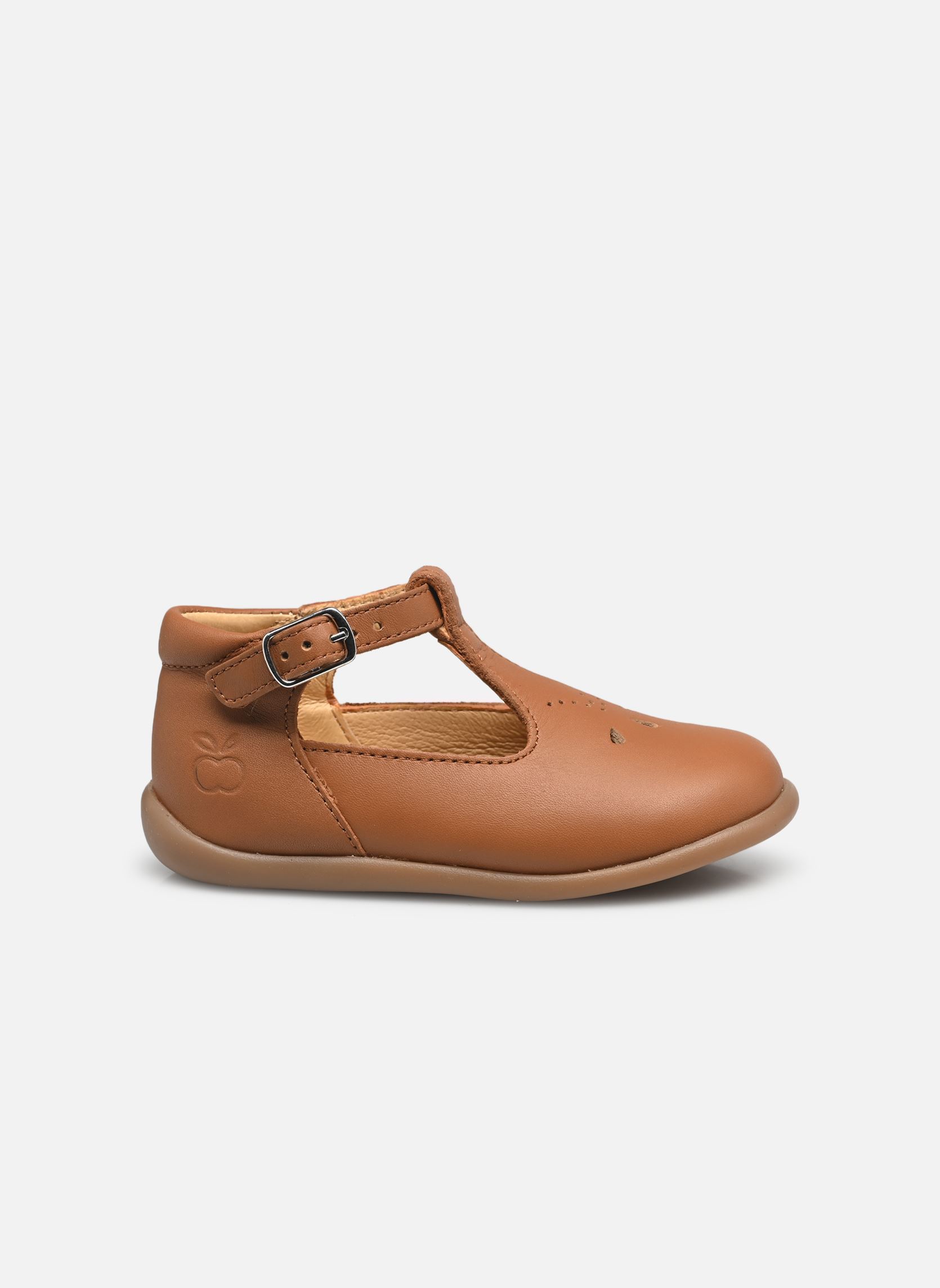 Ballerina's STAND-UP SALOME meisjes bruin Pom d Api Ballerina's STAND-UP SALOME meisjes bruin Camel