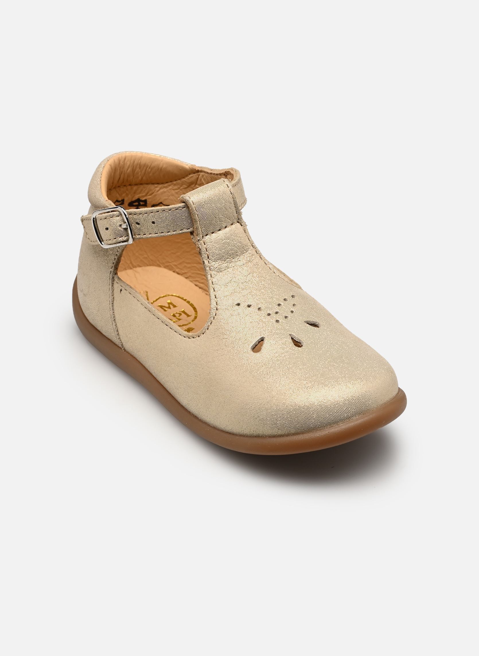 Ballerines STAND-UP SALOME fille or et bronze Pom d Api Ballerines STAND-UP SALOME fille or et bronze Platine 2