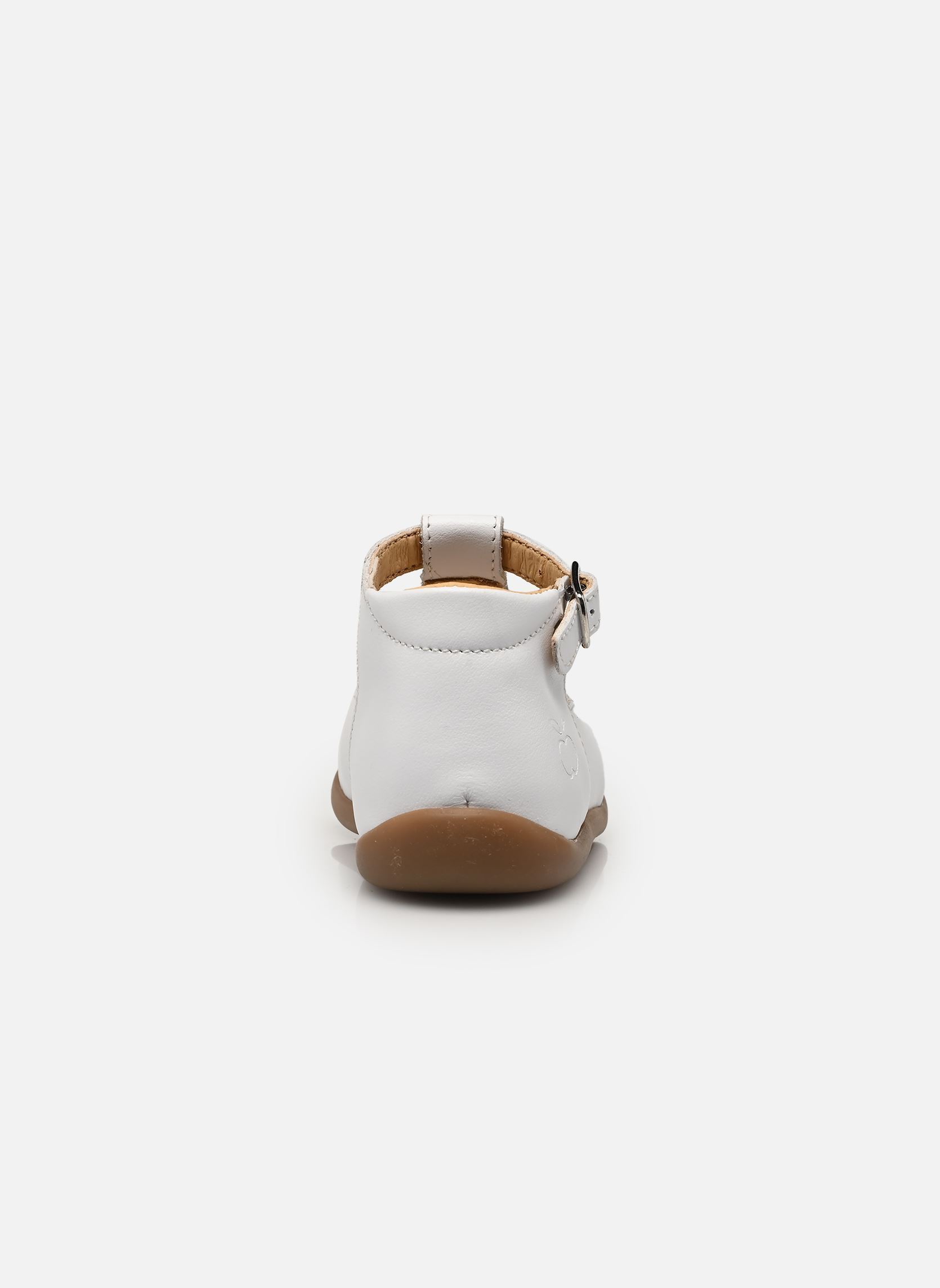 Ballerina's STAND-UP SALOME meisjes wit Pom d Api Ballerina's STAND-UP SALOME meisjes wit BLANC
