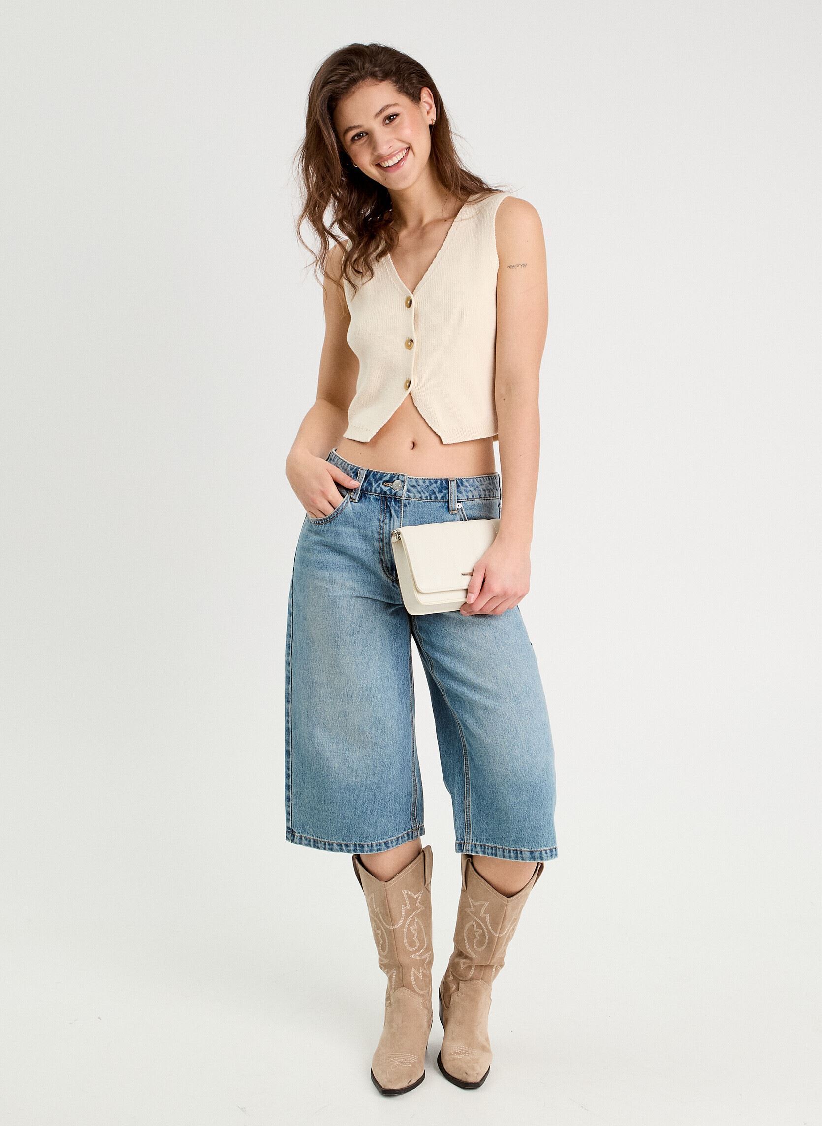 Vesten Gilgarcafe dames wit Cache Cache Vesten Gilgarcafe dames wit BIRCH