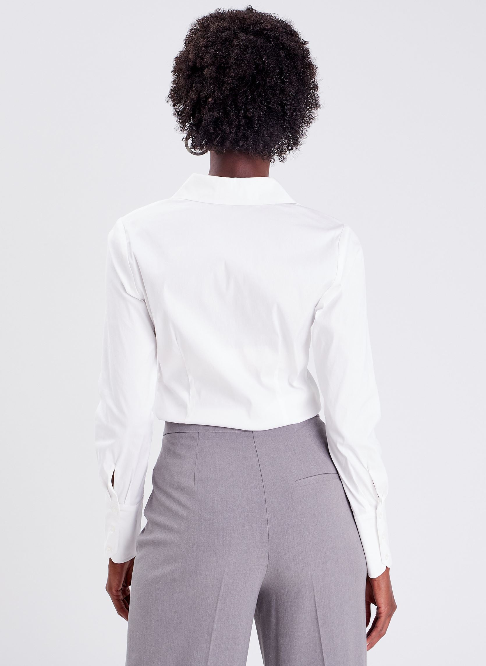 Chemises manches longues Chezapopa femme blanc Cache Cache Chemises manches longues Chezapopa femme blanc CLOUD DANCER